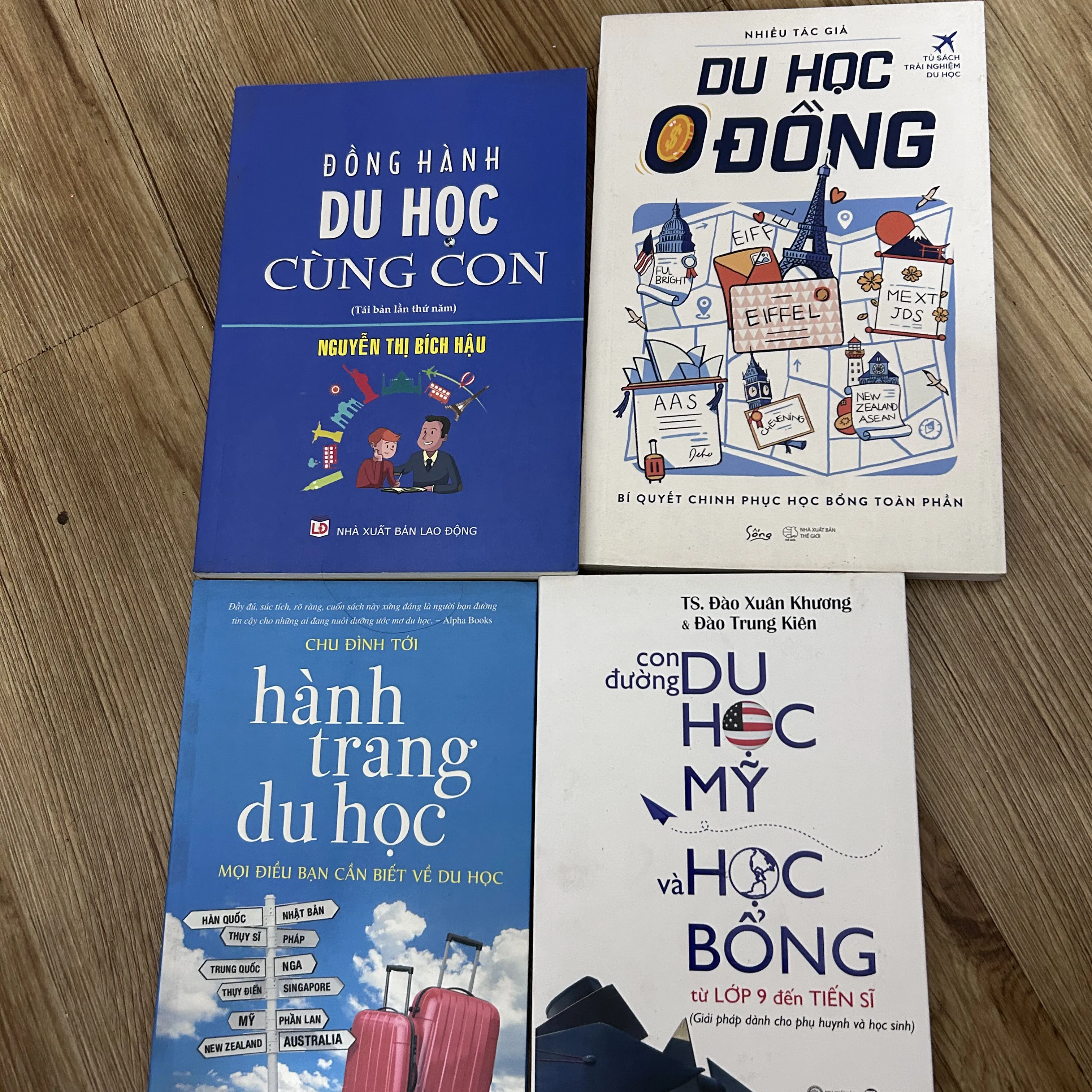 Bộ 4q sách về Du học 