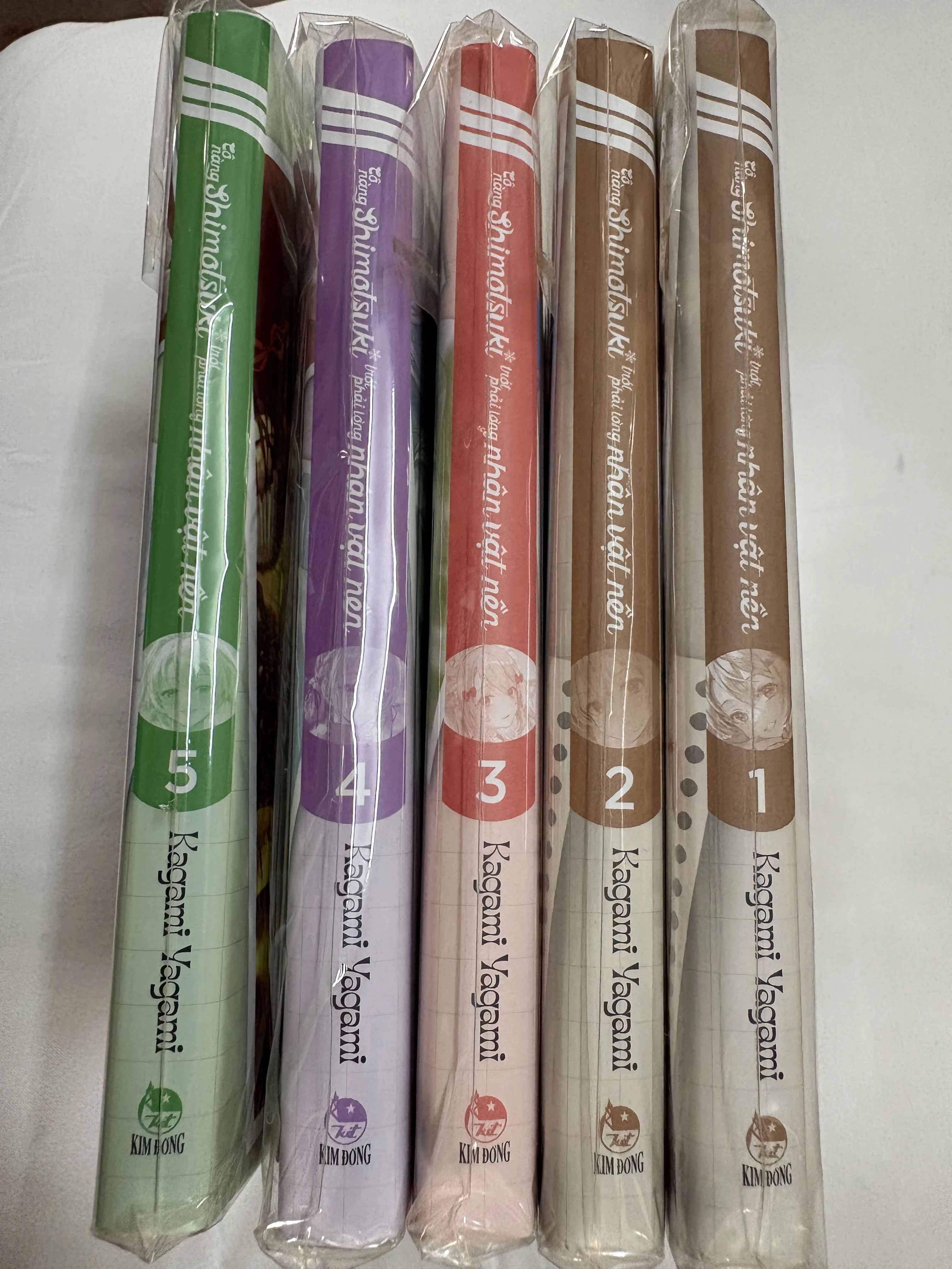 Cô nàng Shimotsuki trót phải lòng nhân vật nền (Light novel trọn bộ 5 tập)