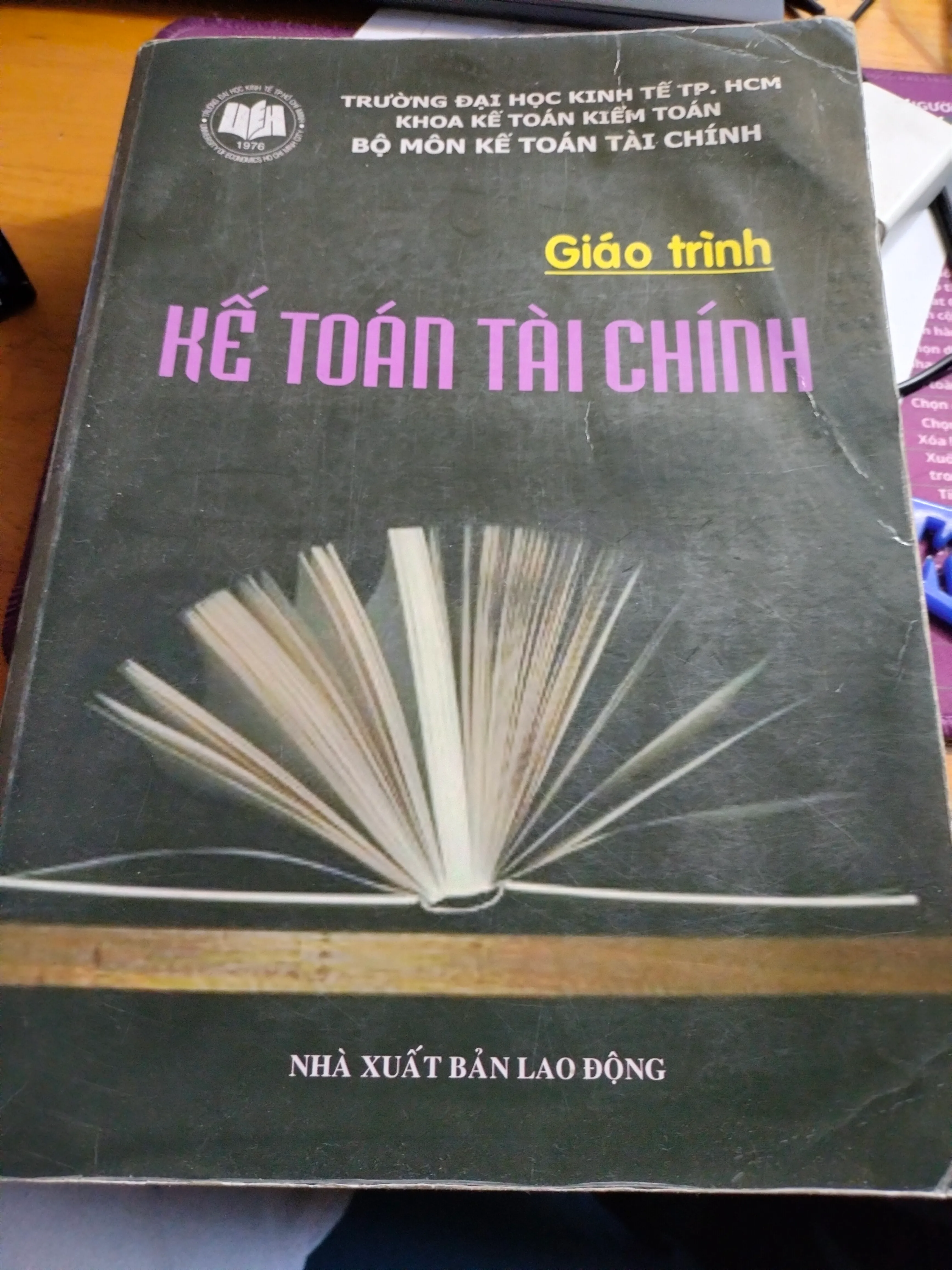 Giáo trình Kế toán tài chính Đại học kinh tế thành phố Hồ Chí Minh UEH 