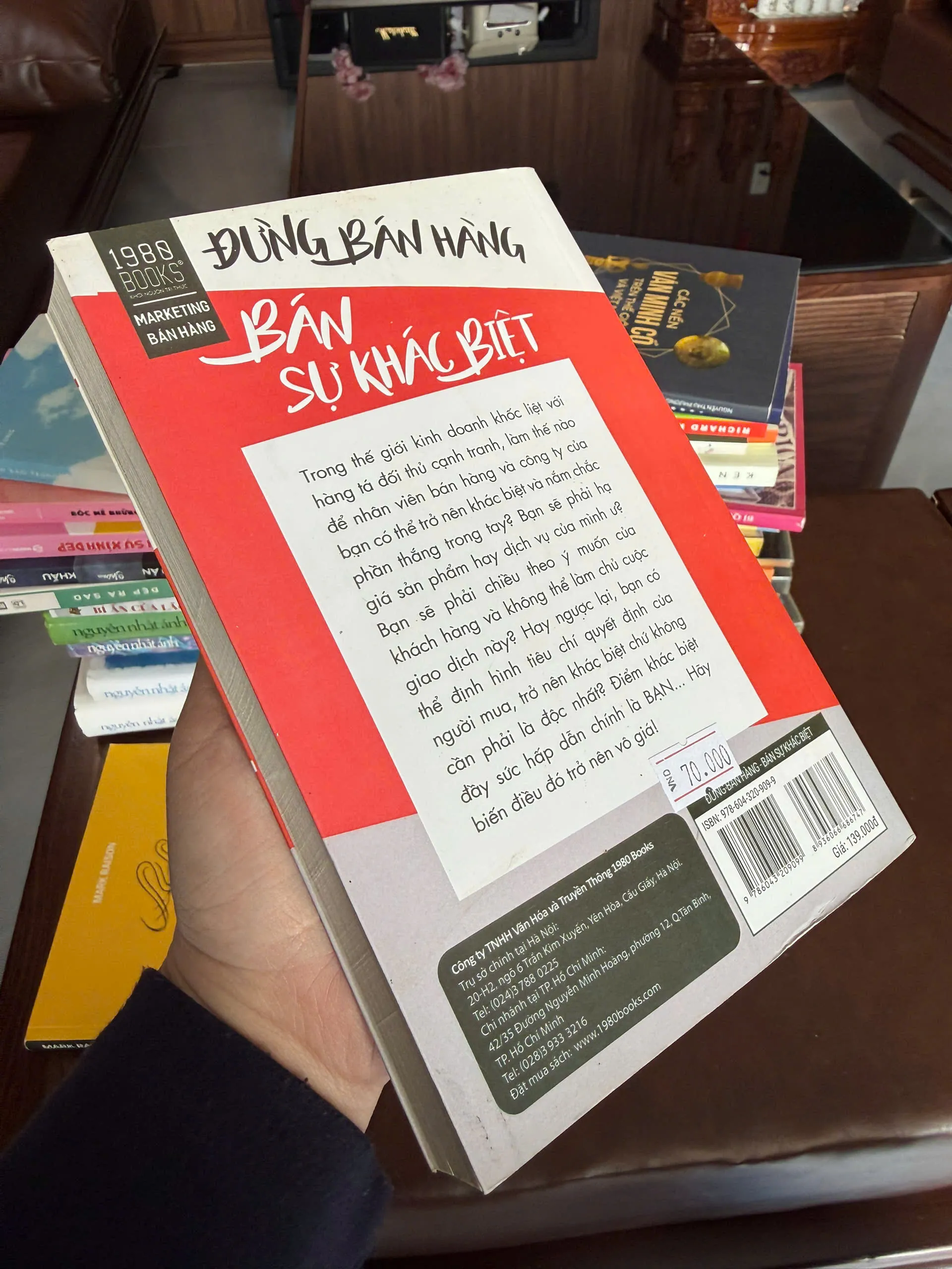 ĐỪNG BÁN HÀNG – HÃY BÁN SỰ KHÁC BIỆT- K3 1001312