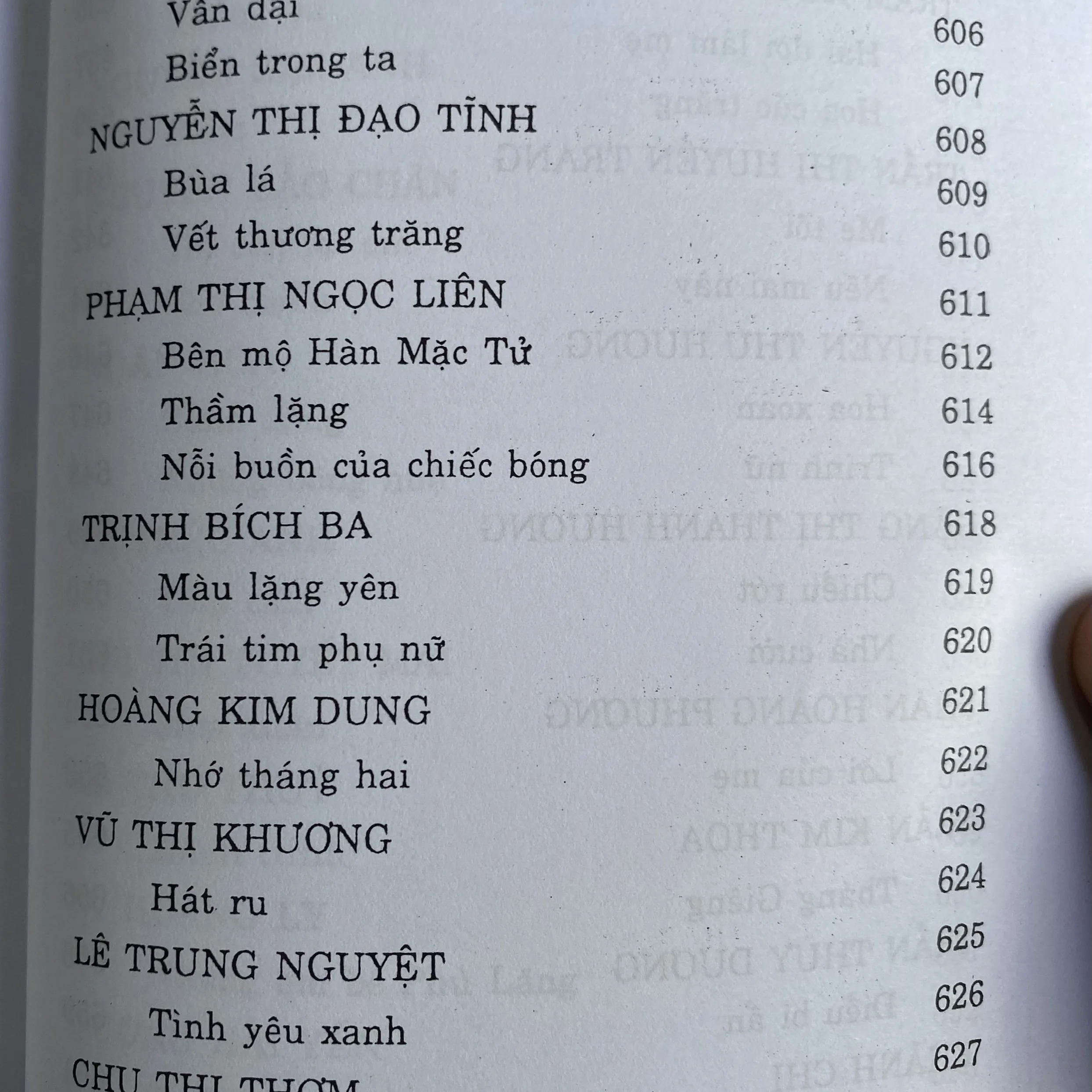 TUYỂN THƠ TÁC GIẢ NỮ VIỆT NAM  752812