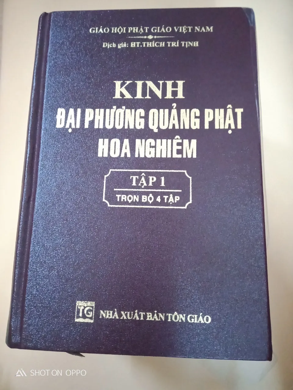 SÁCH Kinh Hoa Nghiêm (trọn bộ 4 quyển)