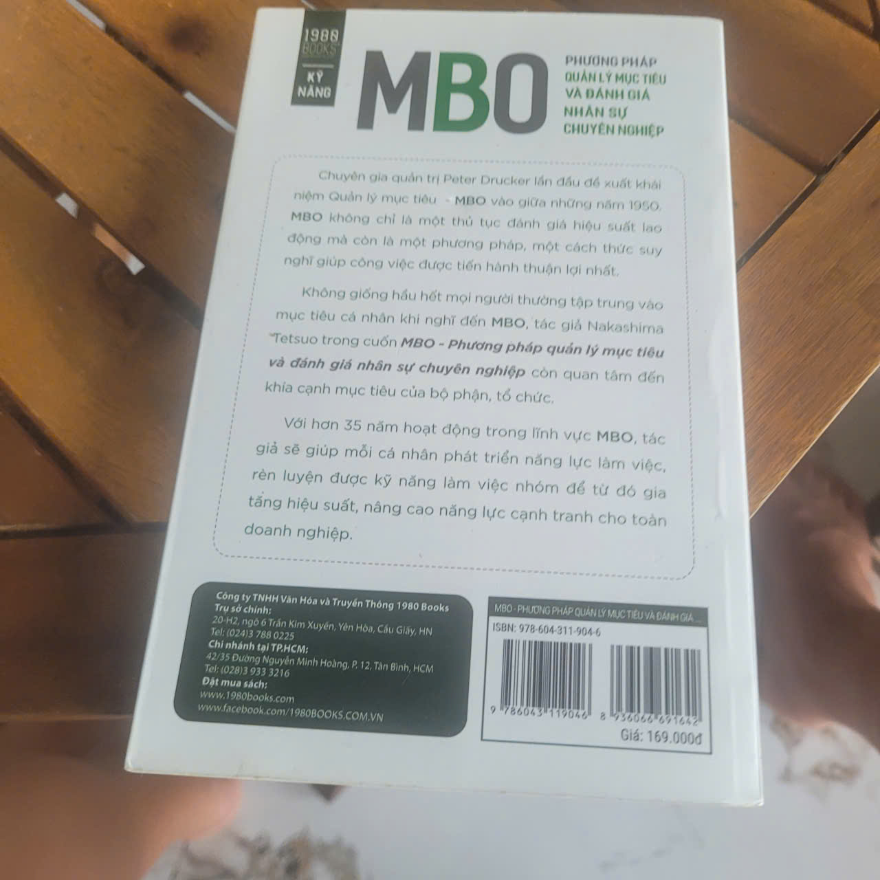 MBO - Phương pháp quản lý mục tiêu và đánh giá nhân sự chuyên nghiệp	Nakashima Tetsuo 521371