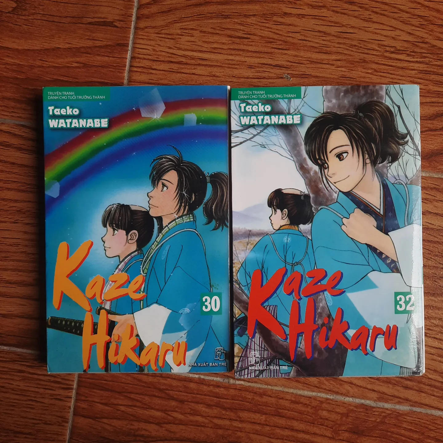 [SÁCH CŨ] Kaze Hikaru tập 30, 32 - Taeko Watanabe