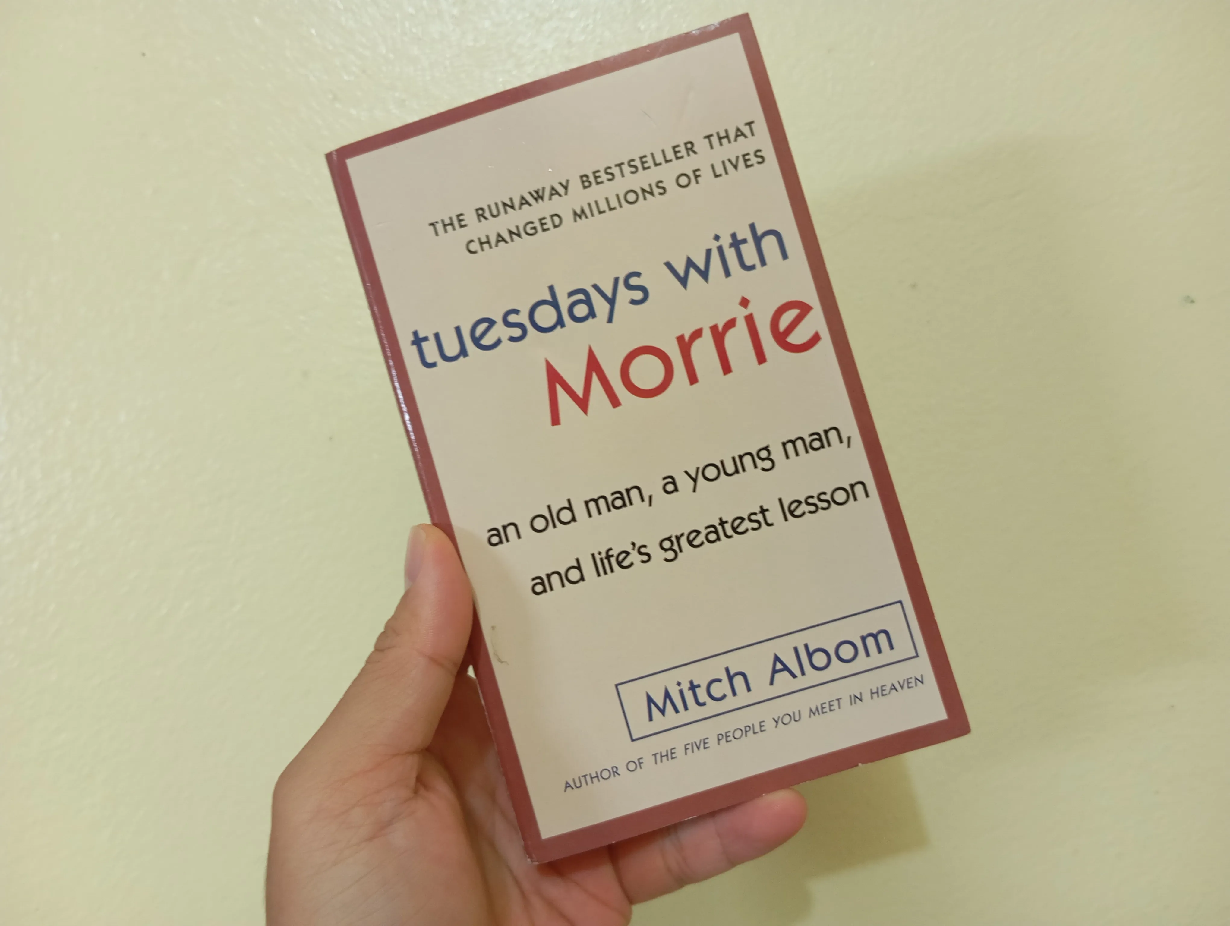 Tuesday with morrie, mich albom, english book sách tiếng Anh 