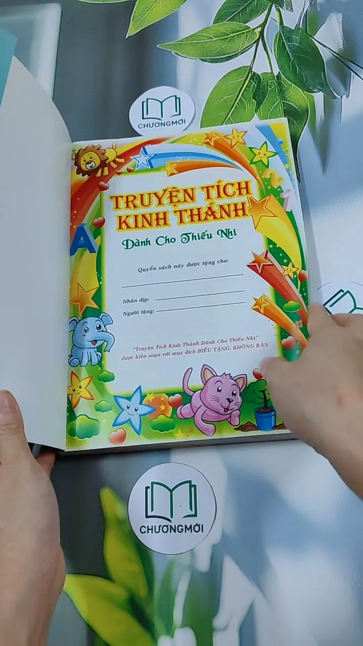 [MIỄN PHÍ BỌC SÁCH] Truyện Tích Kinh Thánh Dành Cho Thiếu Nhi 634457