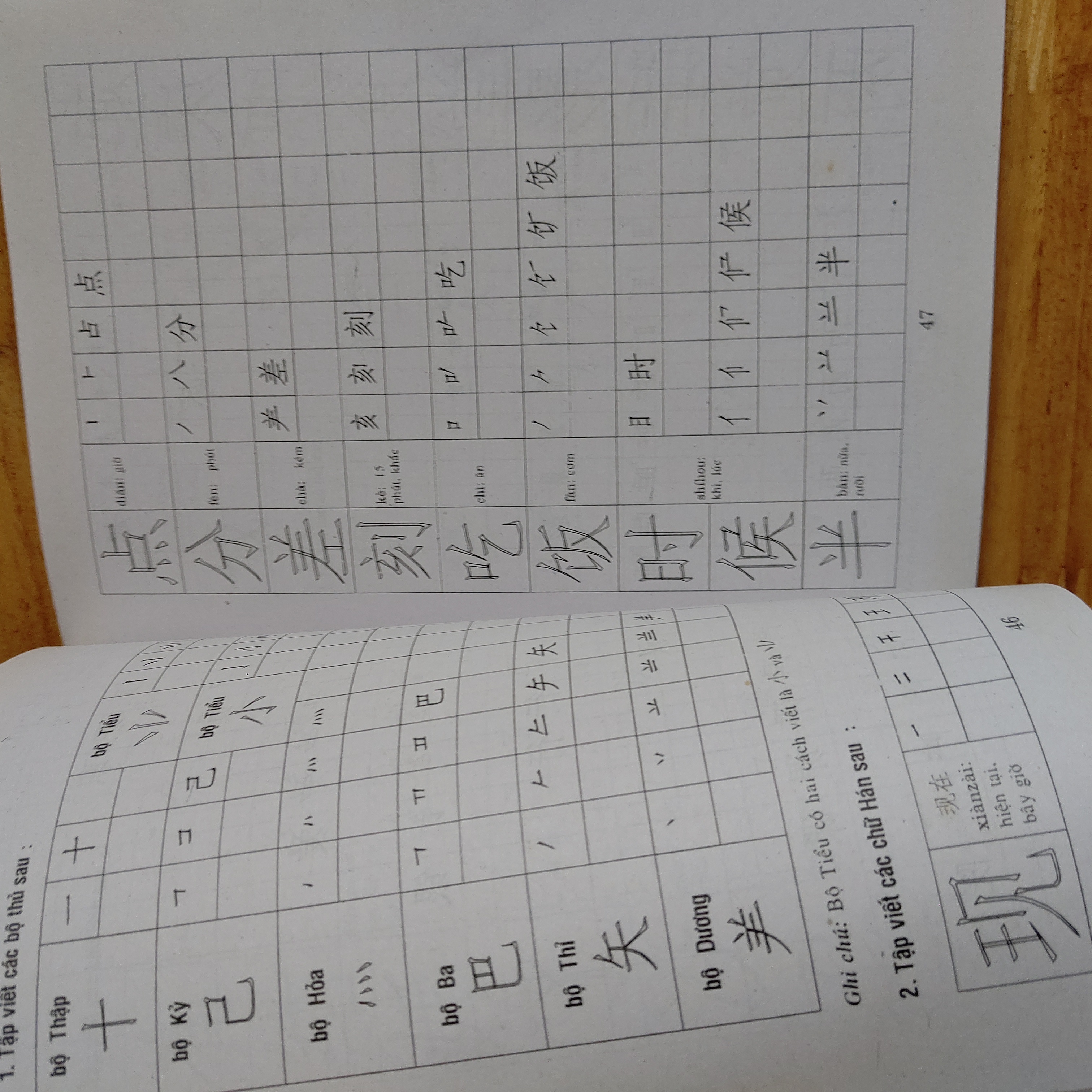 Sách "Hướng dẫn đọc, viết tiếng Hoa cho người mới bắt đầu" + "Hướng dẫn tập viết chữ Hán 146424