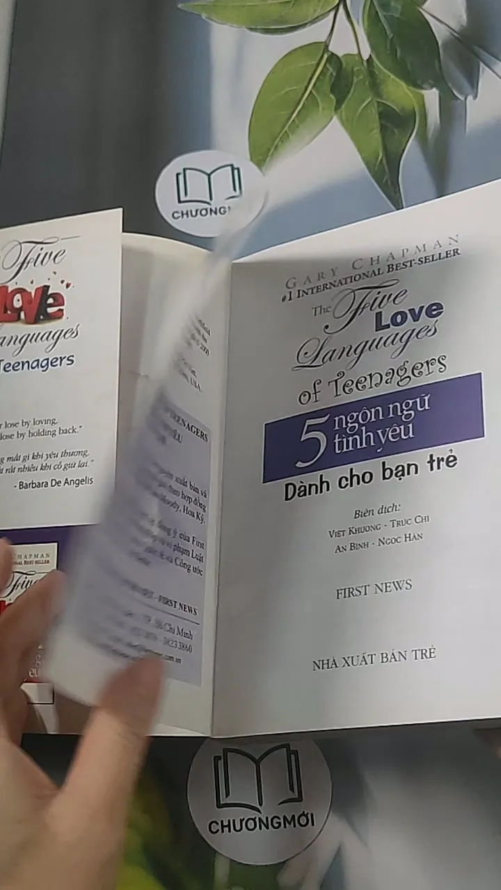 Năm ngôn ngữ tình yêu dành cho bạn trẻ - Gary Chapman 688468