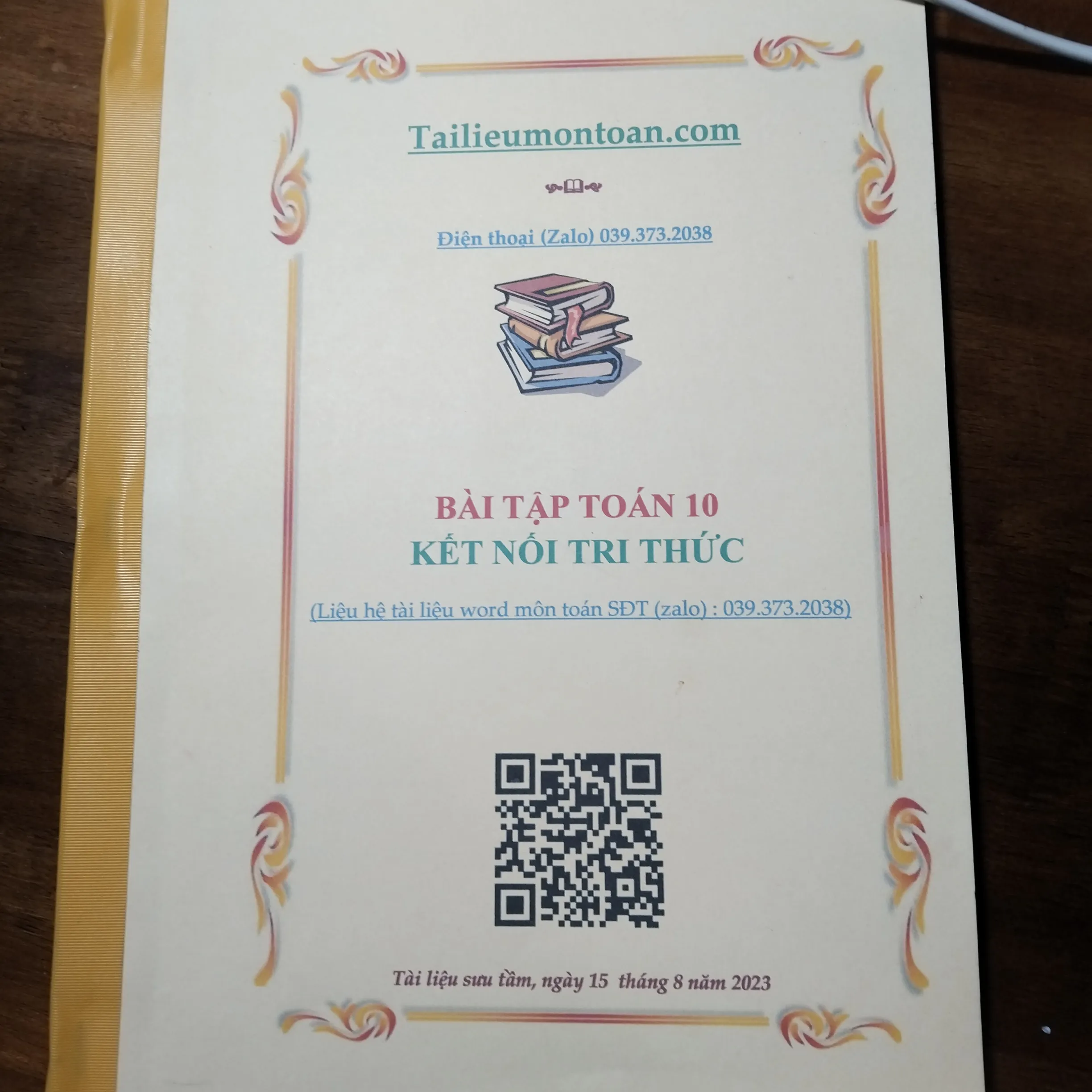 Bài tập toán 10 sách kết nối tri thức 