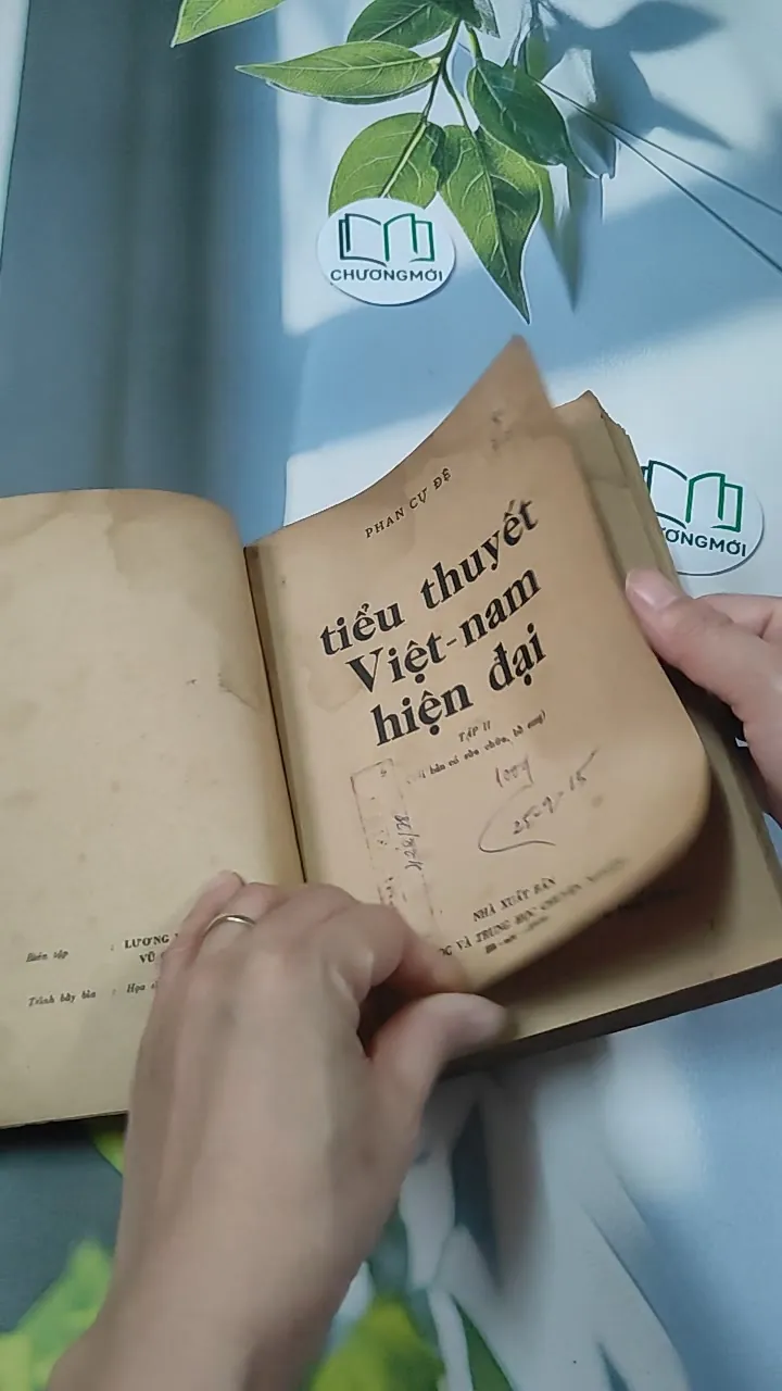 [MIỄN PHÍ BỌC SÁCH] [XƯA] Tiểu Thuyết Việt Nam Hiện Đại 2 (1978) - Phan Cự Đệ 776017