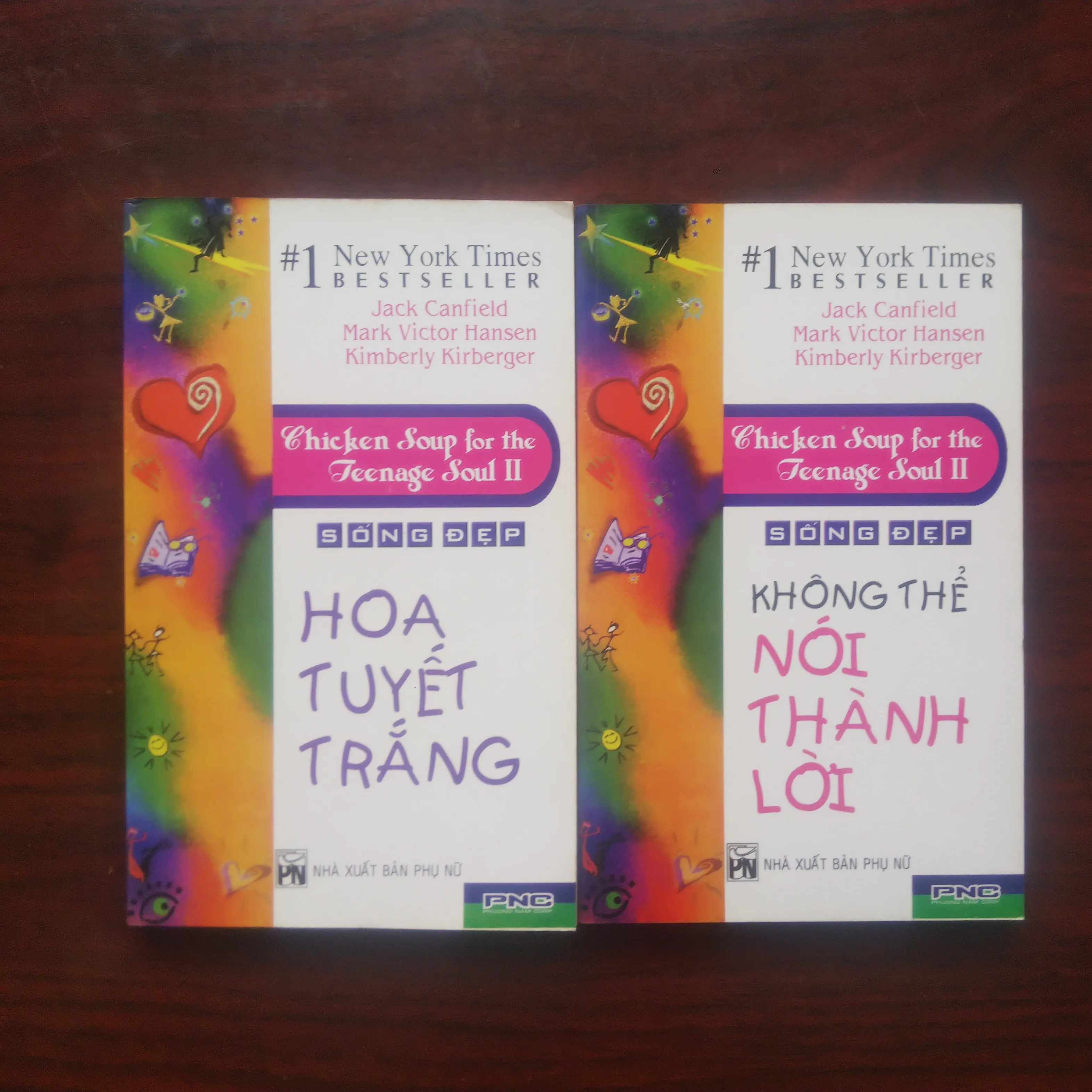 [Sách Sống Đẹp] Chicken Soup For The Soul (Bản In Đầu) Hoa Tuyết Trắng + Ko Nói Thành Lời