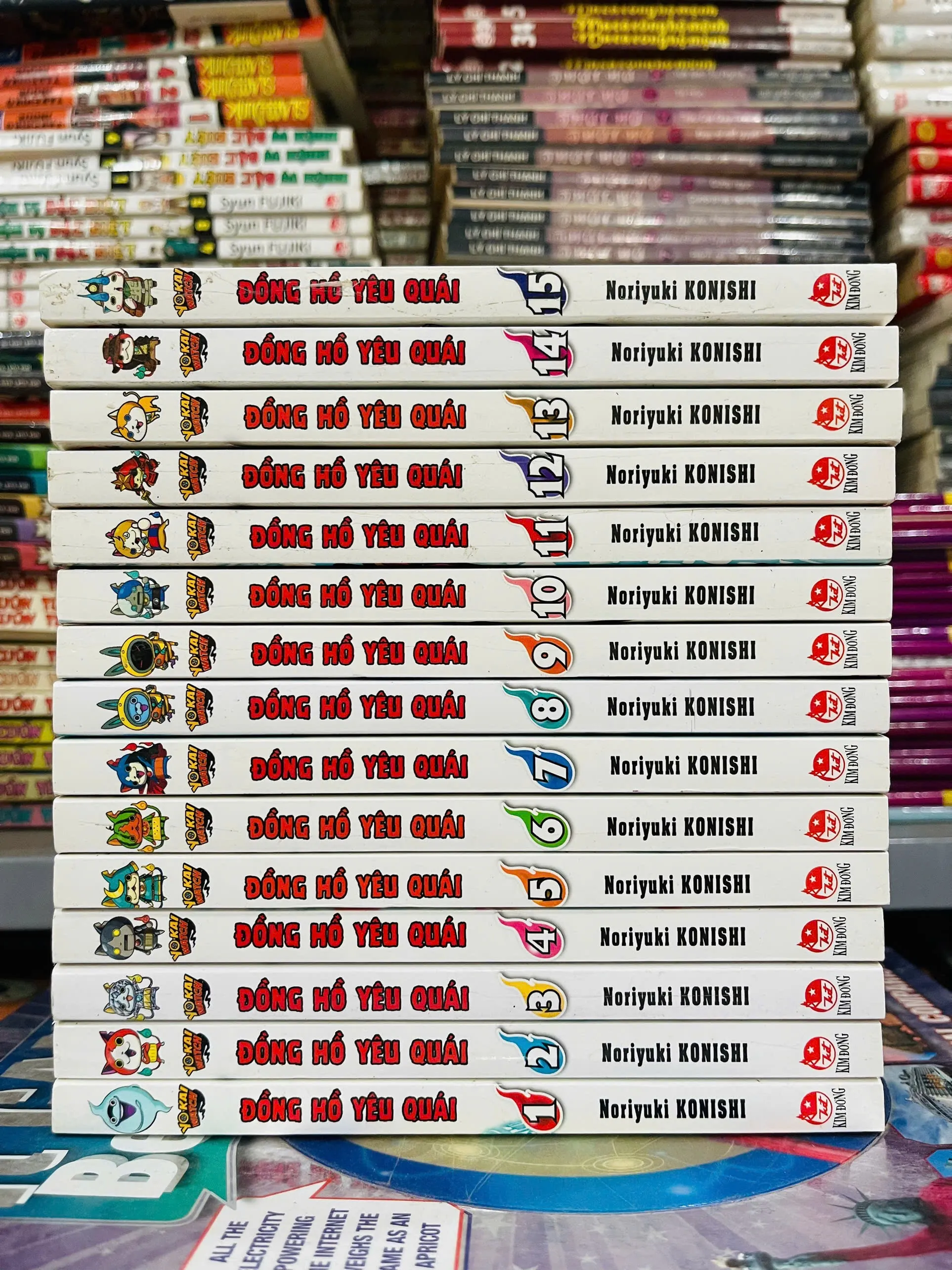 Đồng hồ yêu quái full 15 tập