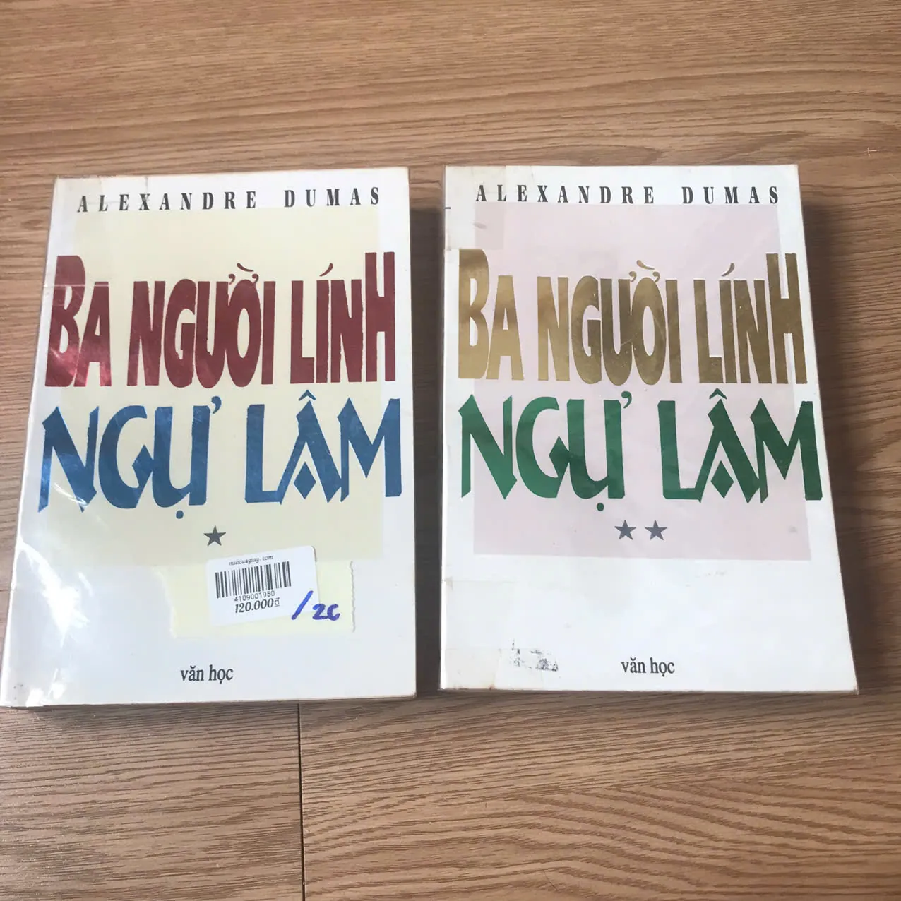 Ba người lính ngự lâm -  Alexandre Dumas (Bộ 2 cuốn)