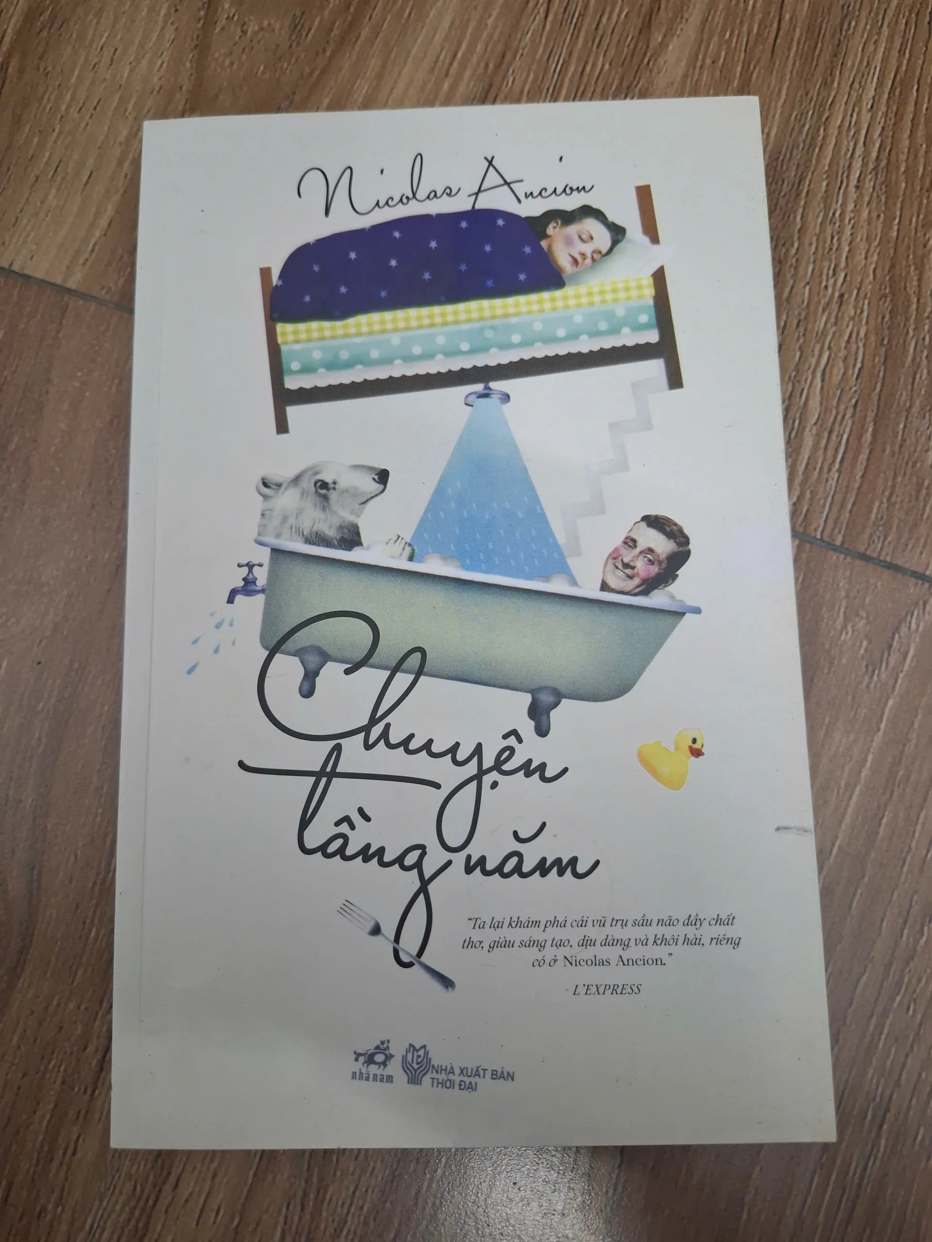 Chuyện tầng năm - Nicolas Ancion - Tiểu thuyết Pháp