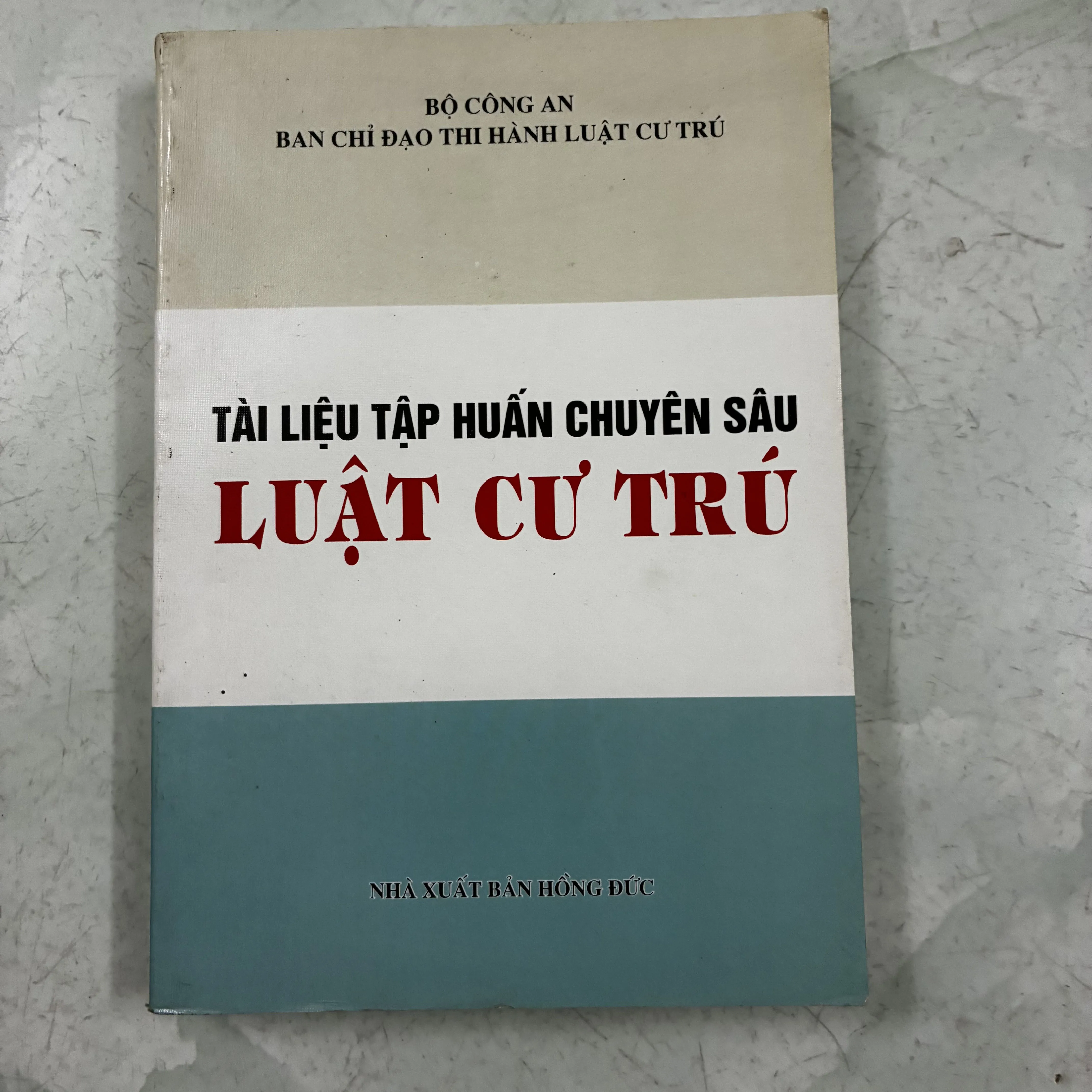 Tài liệu tập huấn chuyên sâu luật cư trú