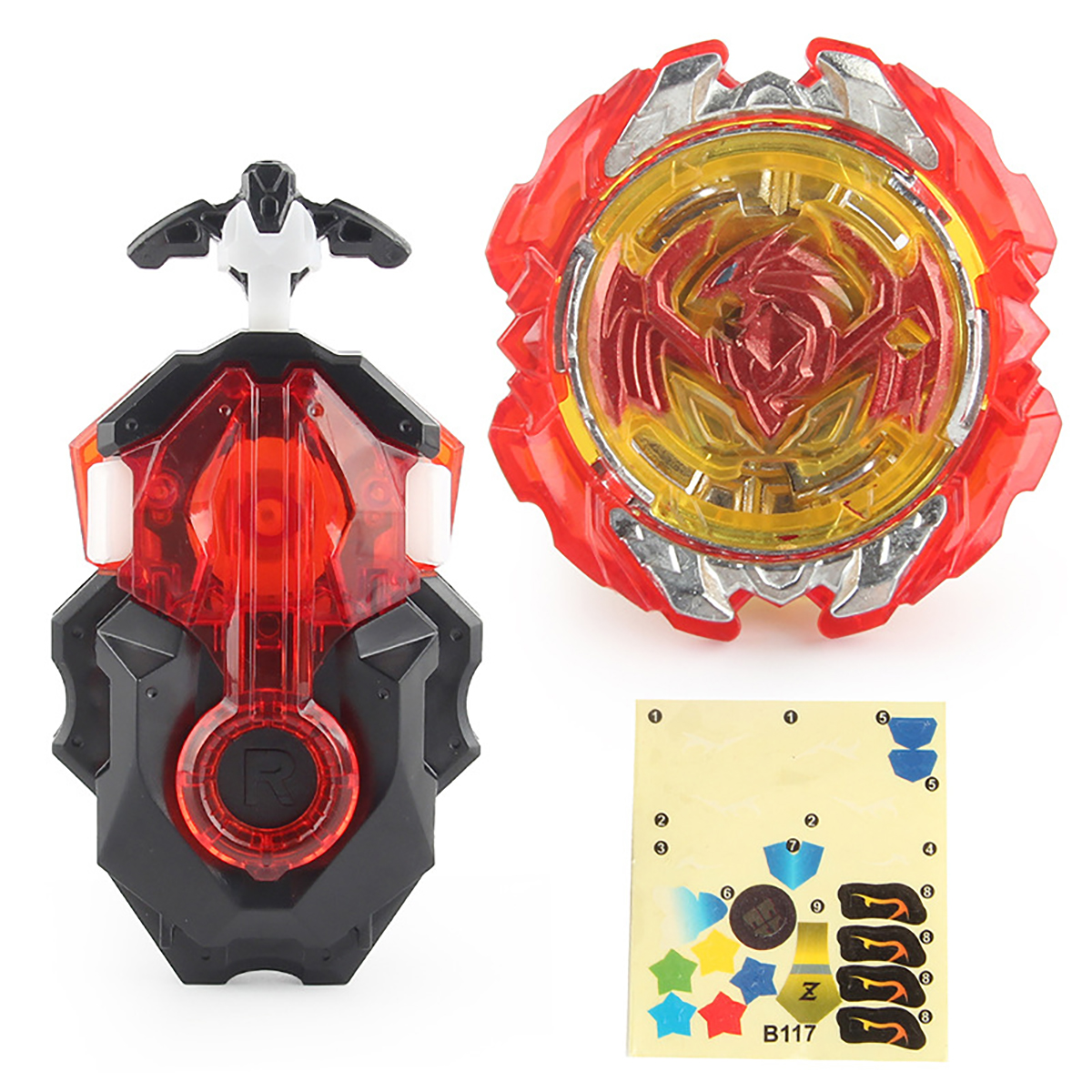 📌 Đồ Chơi Con Quay Beyblade B117 Kèm Bệ Phóng | Con Quay BEYBLADE B117 324801