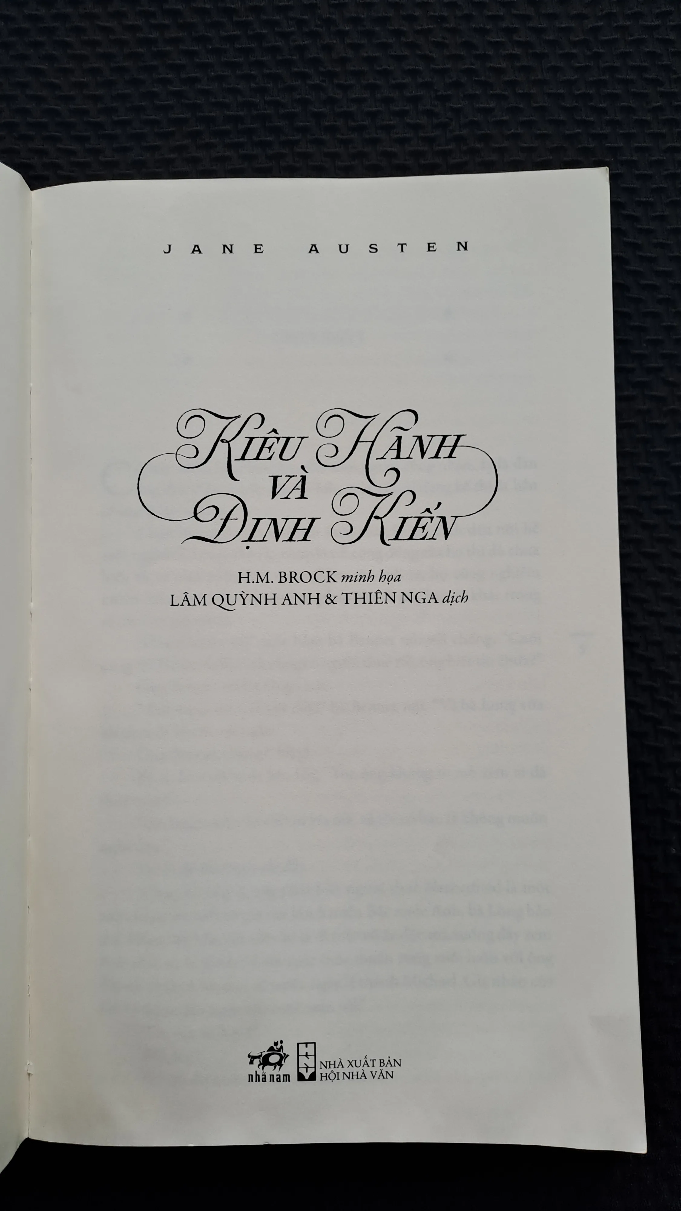 Kiêu hãnh và định kiến - Jane Austen 998529