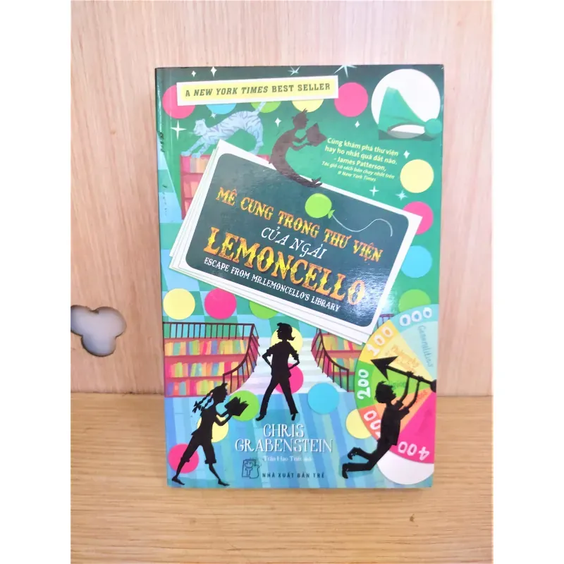 Sách: Mê cung trong thư viện của ngài Lemoncello -