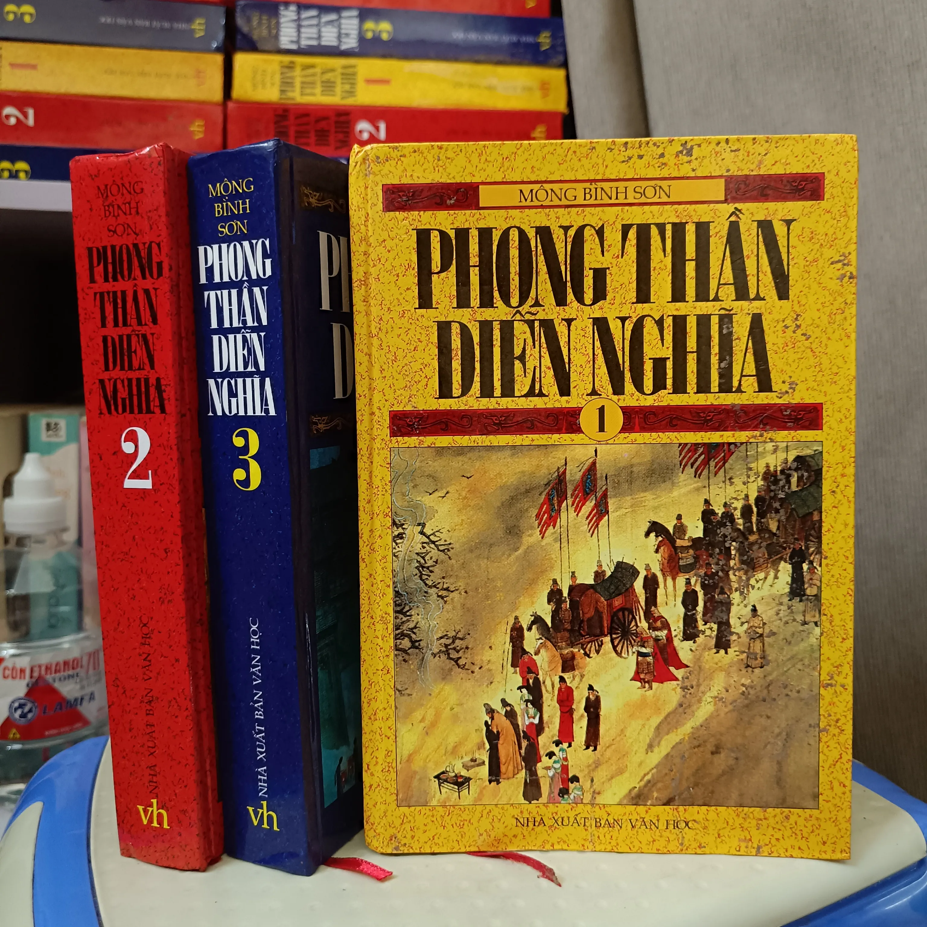 Phong thần diễn nghĩa - Mộng Bình Sơn 3 tập bìa cứng