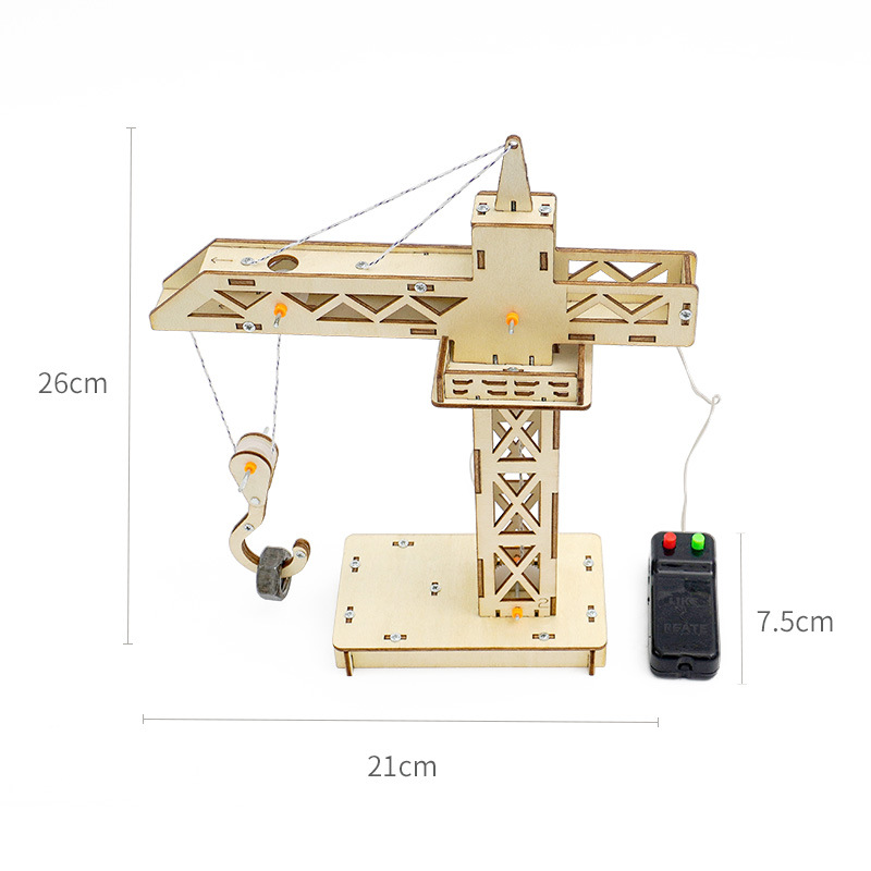 Mô hình Lắp Ghép Cẩu Tháp - STEM Khoa Học, Giáo Dục, Trí Tuệ 81052