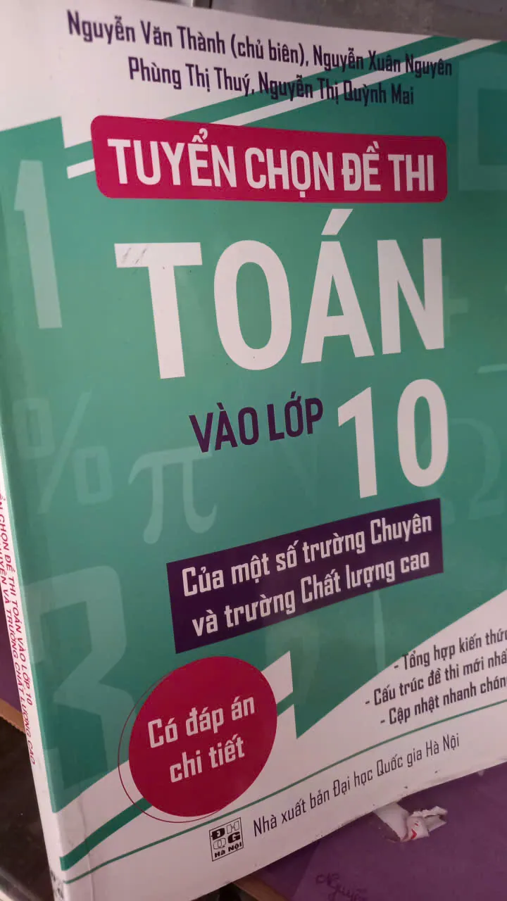 bộ đề thi chuyên toán vào 10