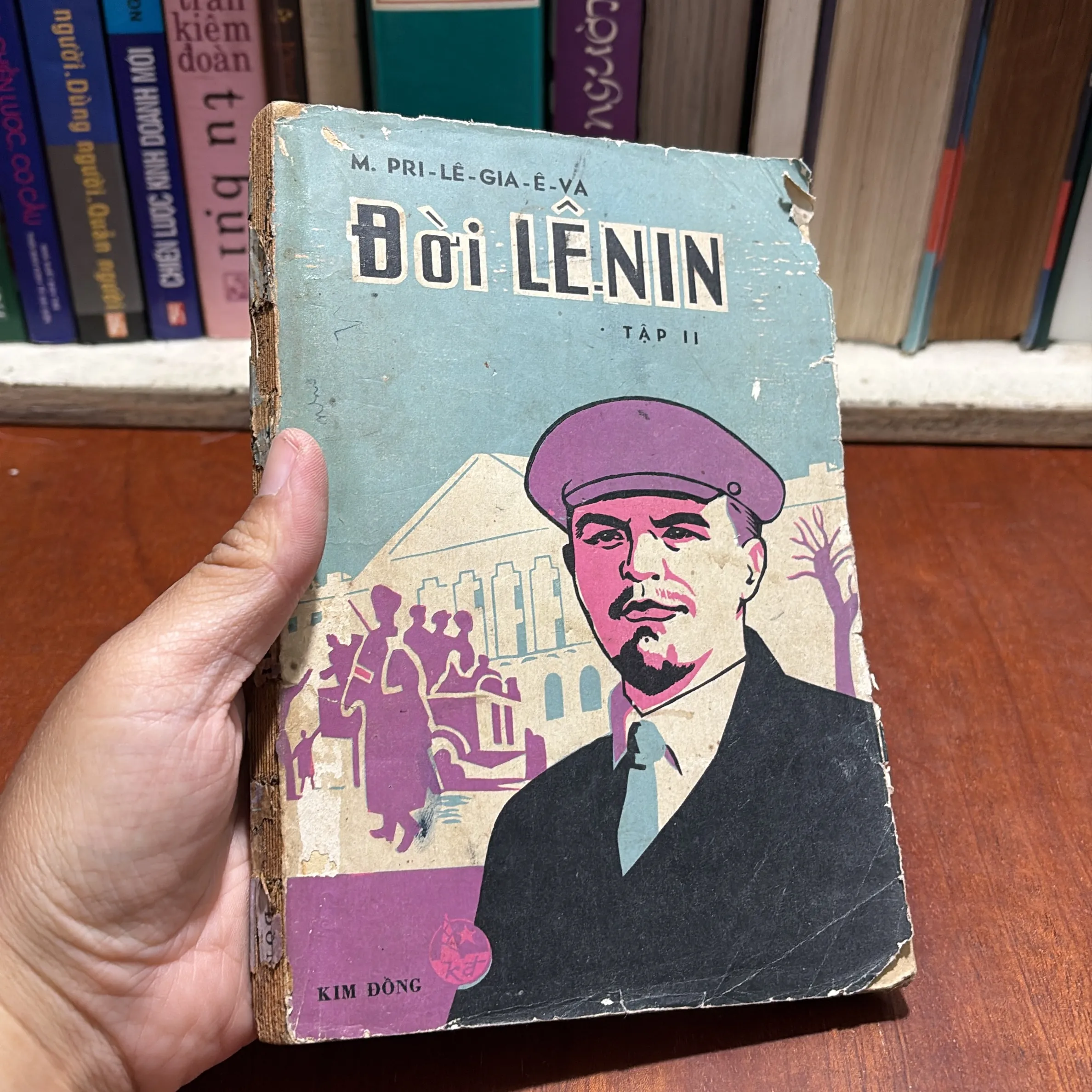 II Sách Sưu Tầm: Đời Lenin (Tập 2) - M. PRILÊGIAÊVA - 1975