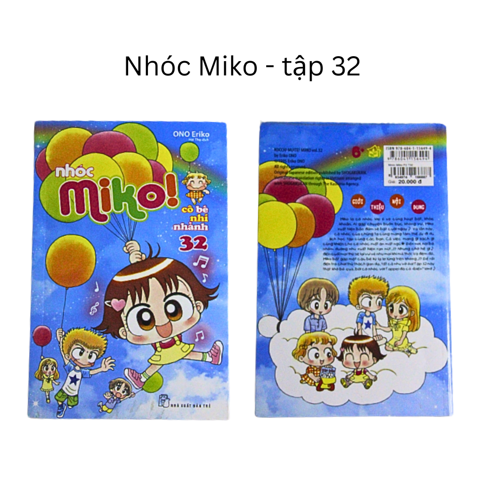 [5 CUỐN] Nhóc Miko - Cô bé nhí nhảnh tập 31, 32, 33, 34, 35 21565