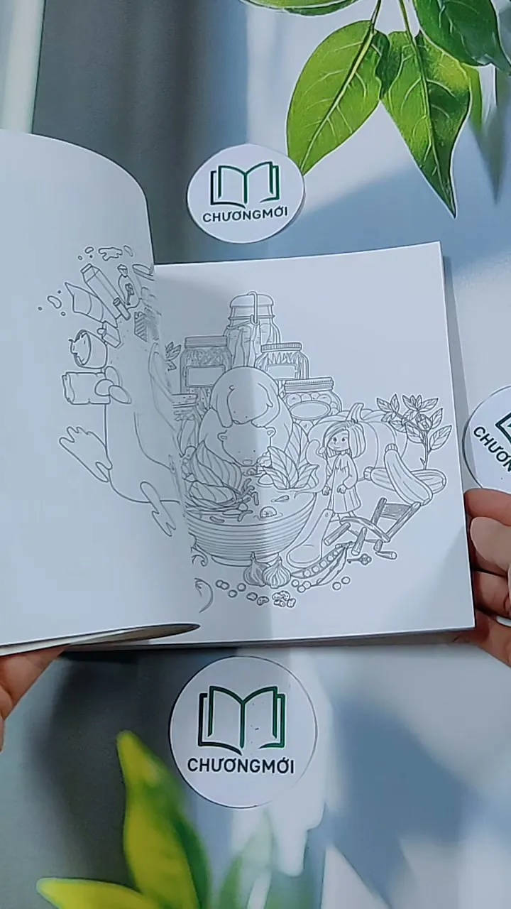 Sách Tô Màu: Ngày Xưa (mới chưa tô) - Irene Ritonga 634458