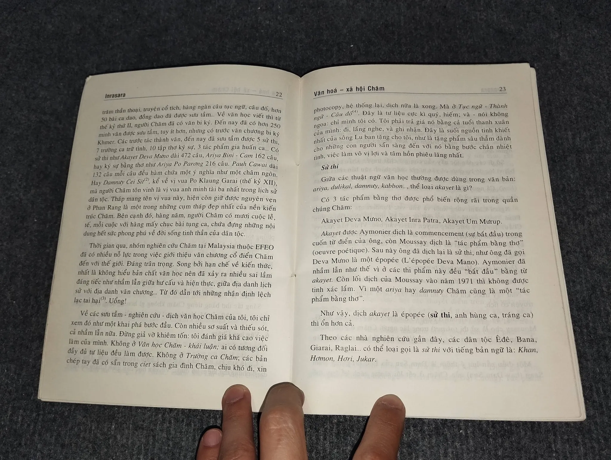 VĂN HOÁ - XÃ HỘI CHĂM NGHIÊN CỨU & ĐỐI THOẠI 992519