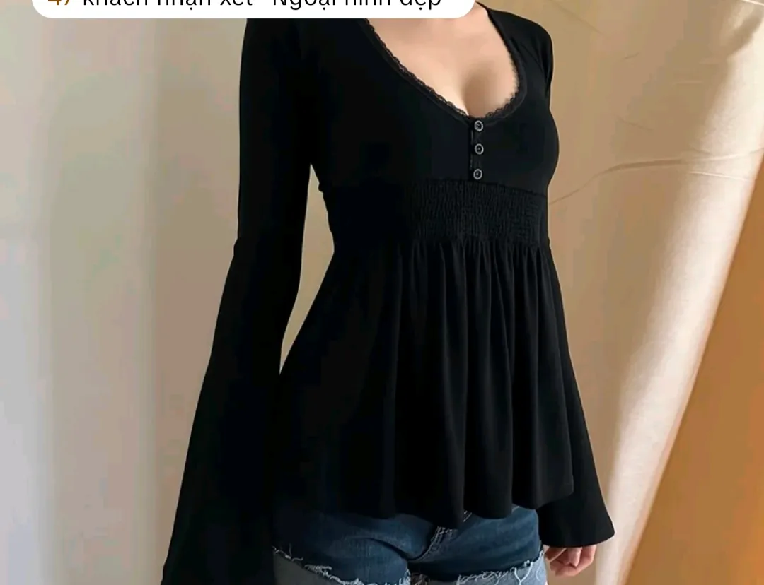 Sét áo thun váy ren thanh lý 