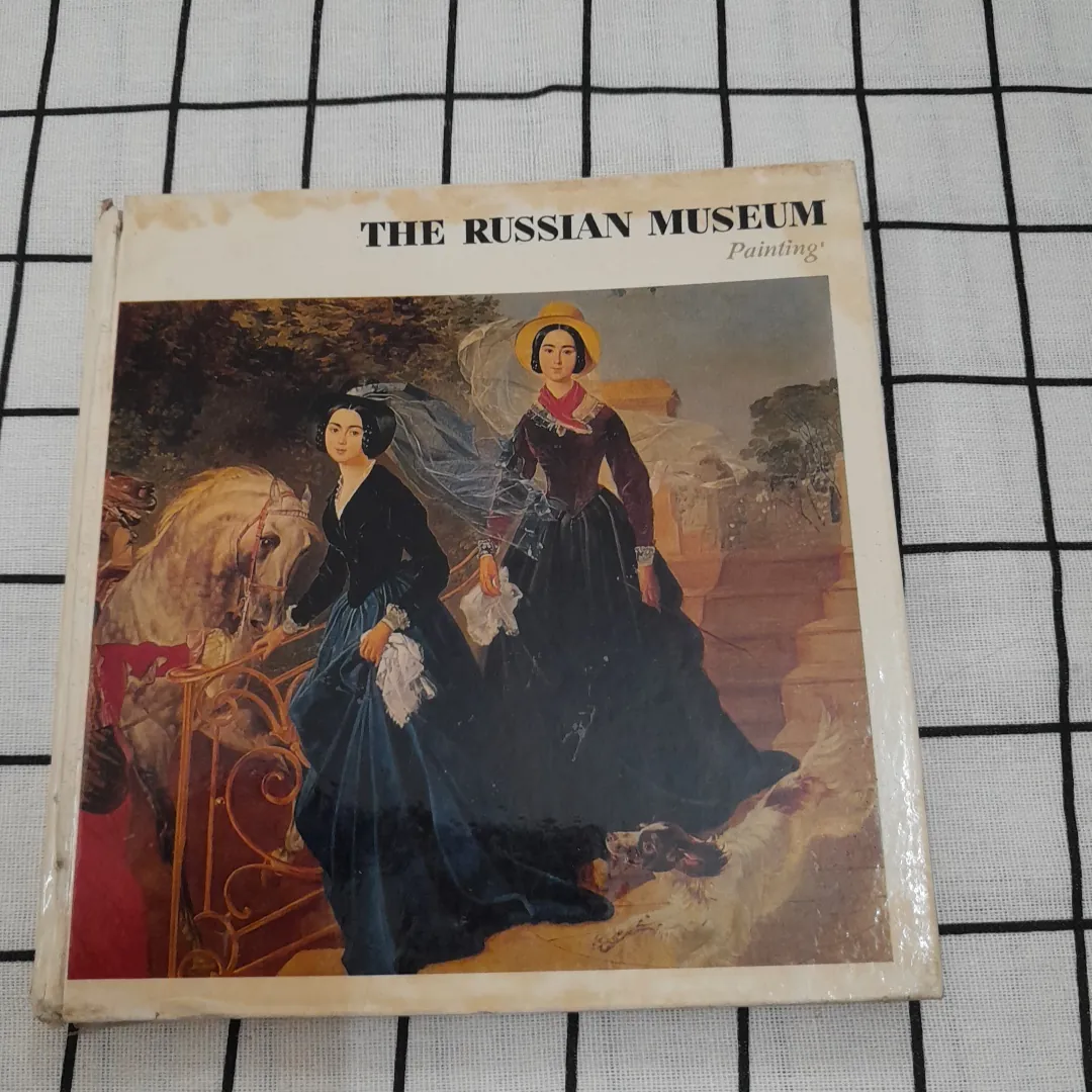 Sách tranh bảo tàng Nga tiếng Anh- THE RUSSIAN MUSIUM painting' 1984