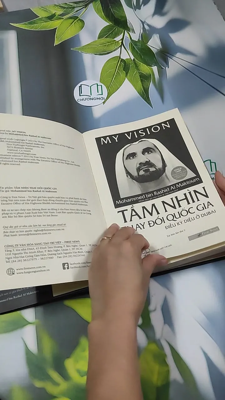 [MIỄN PHÍ BỌC SÁCH] My Vision: Tầm Nhìn Thay Đổi Quốc Gia - Mohammed bin Rashid Al Maktou 750799