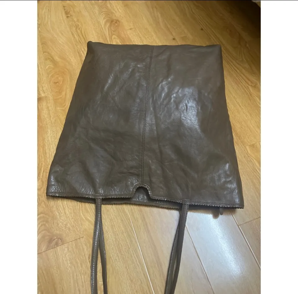 Túi tote nữ sz 34/42*38*11 da thật 2hand