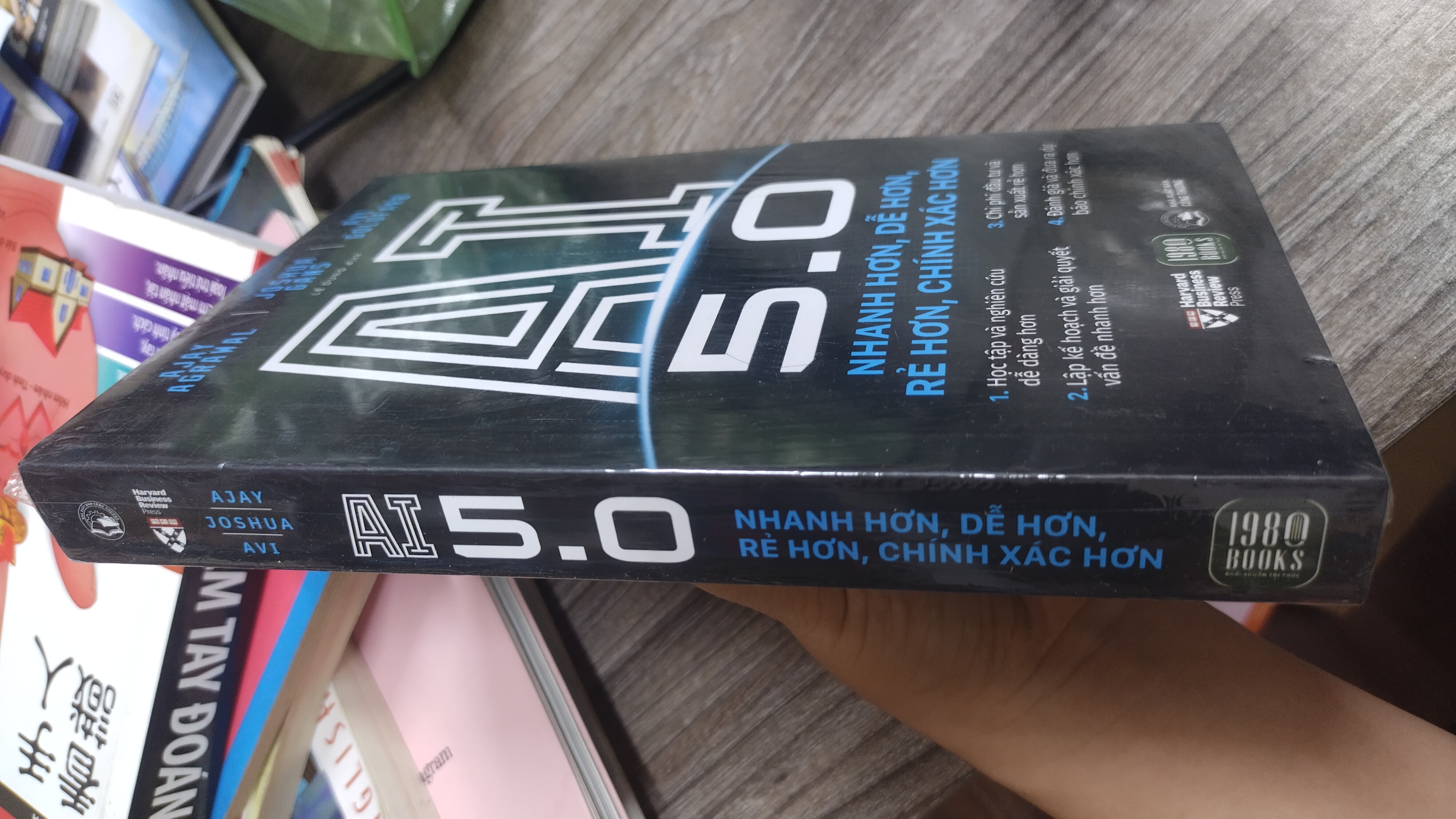 Sách - AI 5.0 - nhanh hơn dễ hơn rẻ hơn chính xác hơn - Sách nguyên seal 545500
