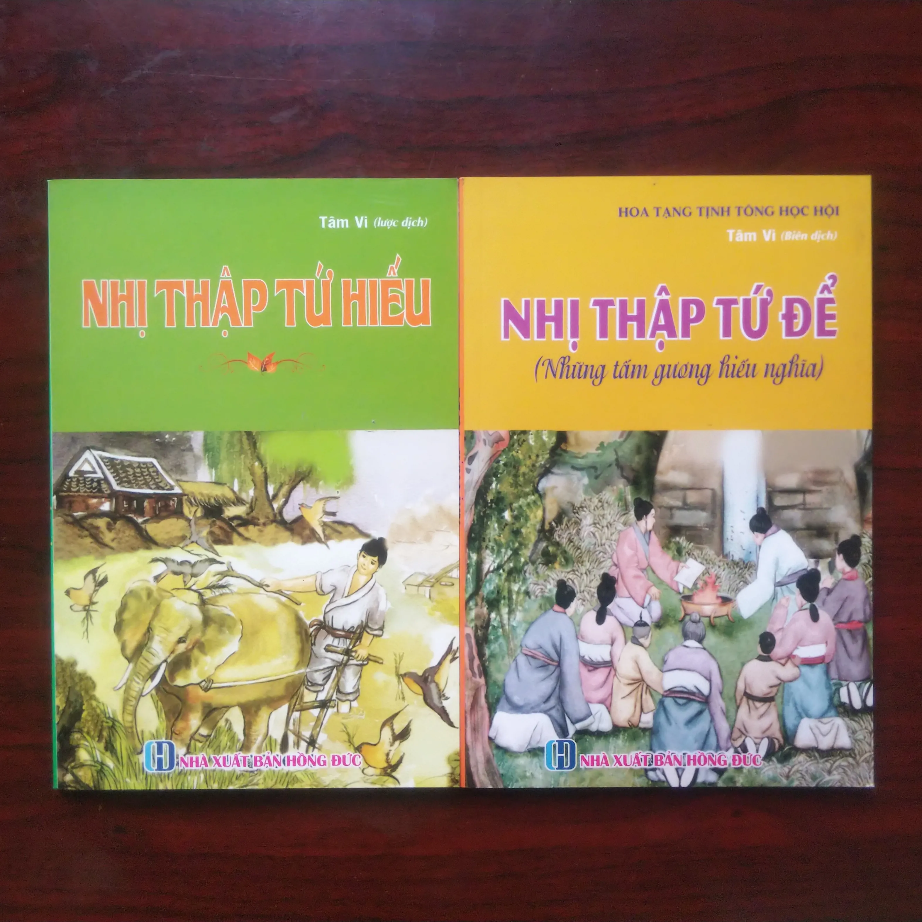 [Truyện Tranh Phật Giáo] Nhị Thập Tứ Hiếu + Nhị Thập Tứ Để - Full Color (Tâm Vị)