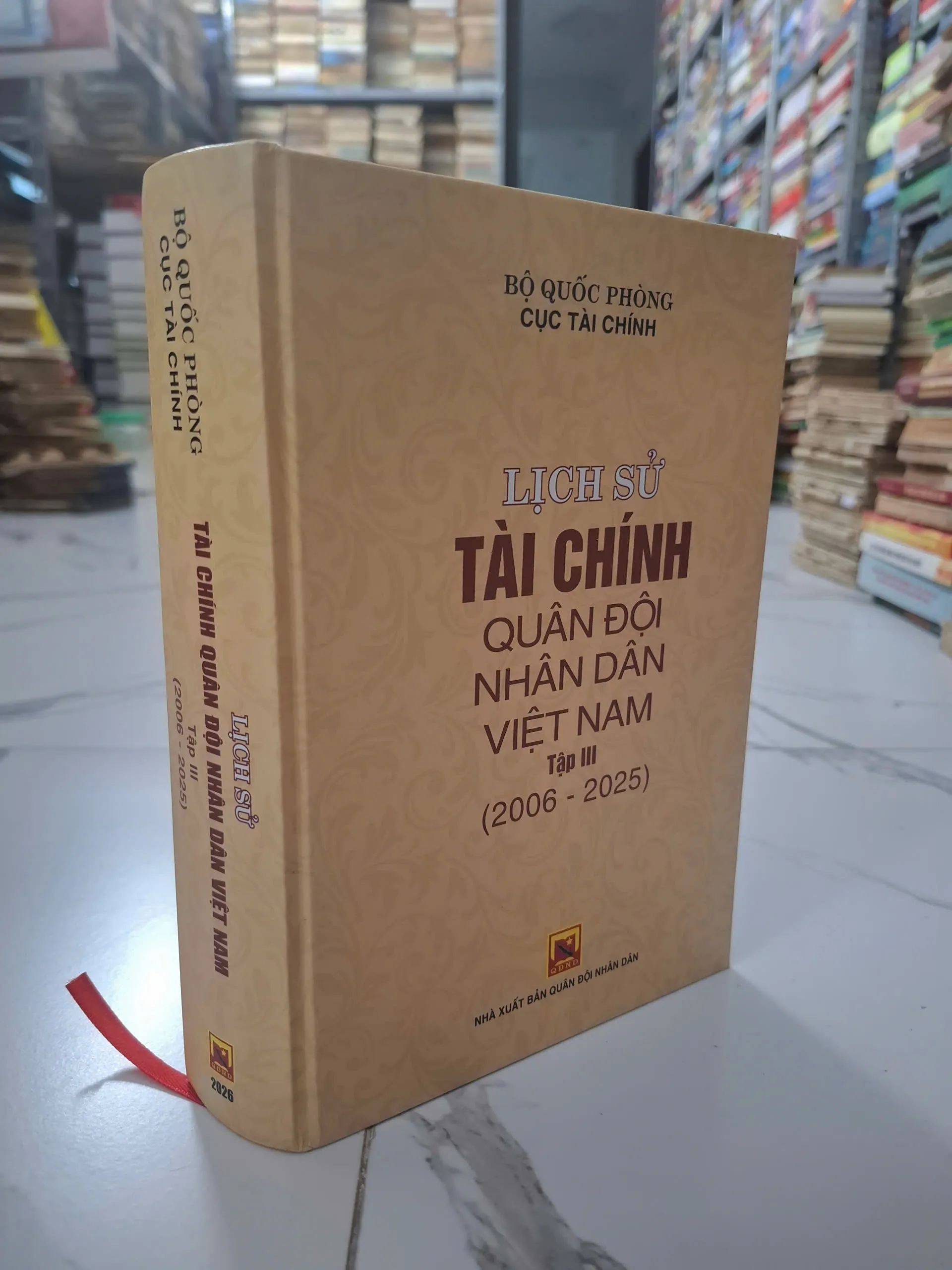 Lịch sử Tài chính Quân đội Nhân dân Việt Nam - Tập III (2006 - 2025)