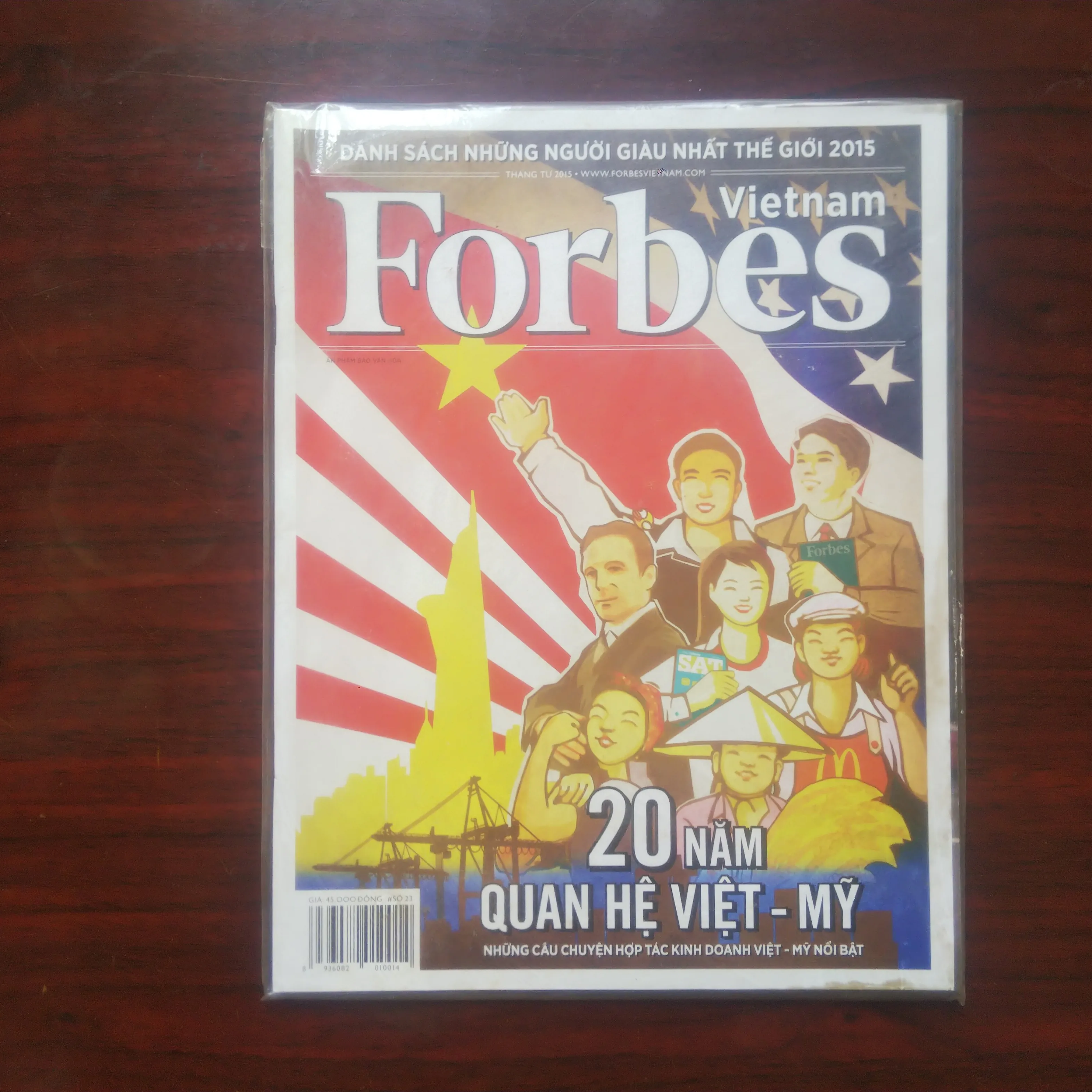 [Tạp Chí Kinh Tế] Forbes Vietnam (Số 23) 20 Năm Quan Hệ Mỹ - Việt 