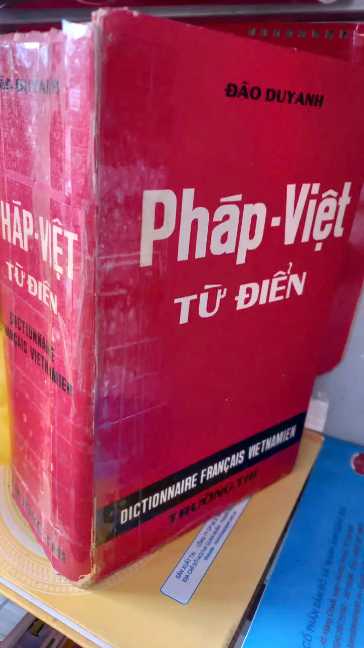 pháp việt từ điển - 1957 bản bao cấp
