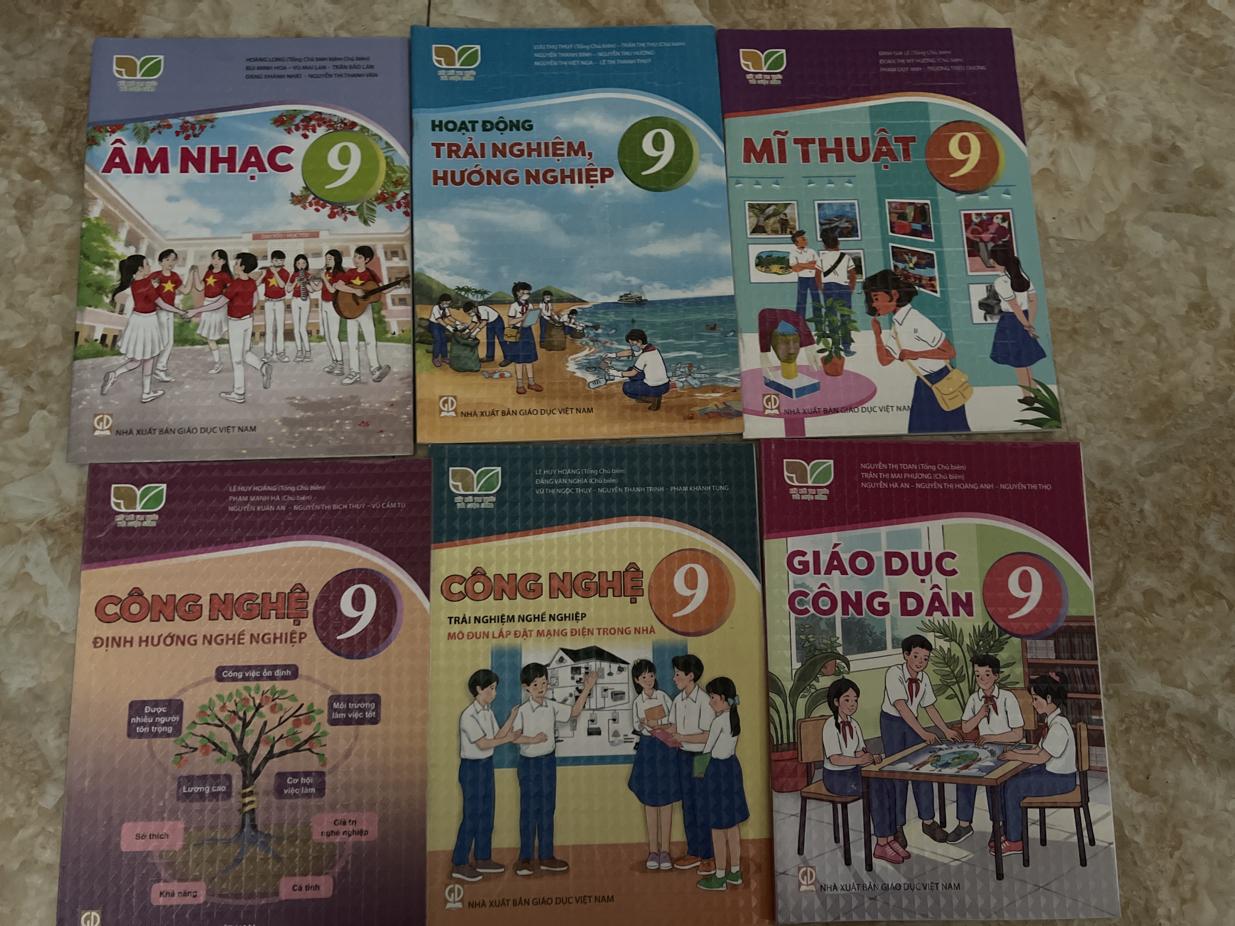 Combo 6. Sách lớp 9 kntt