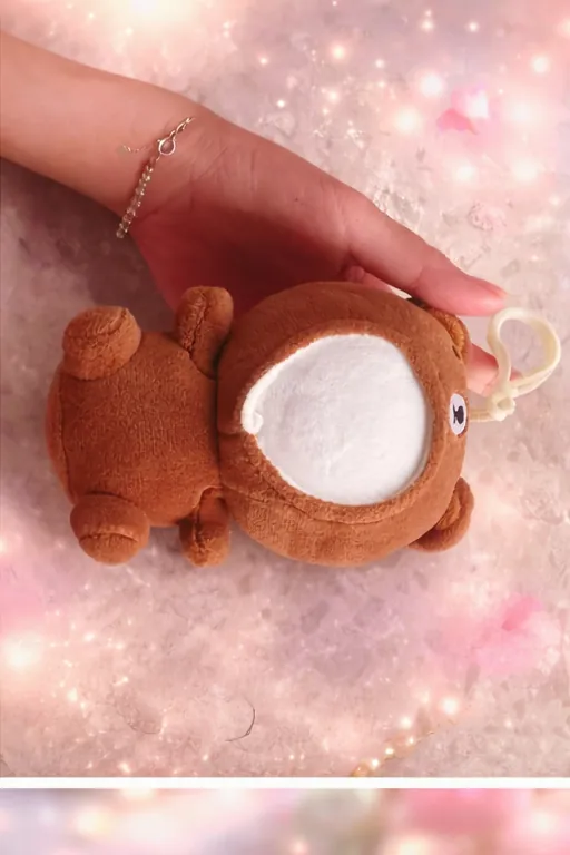 Gấu bông gắn hình