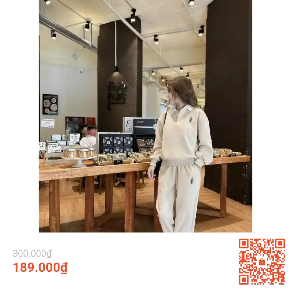 Bộ nỉ 2da size m từ 48 đến 54 kg