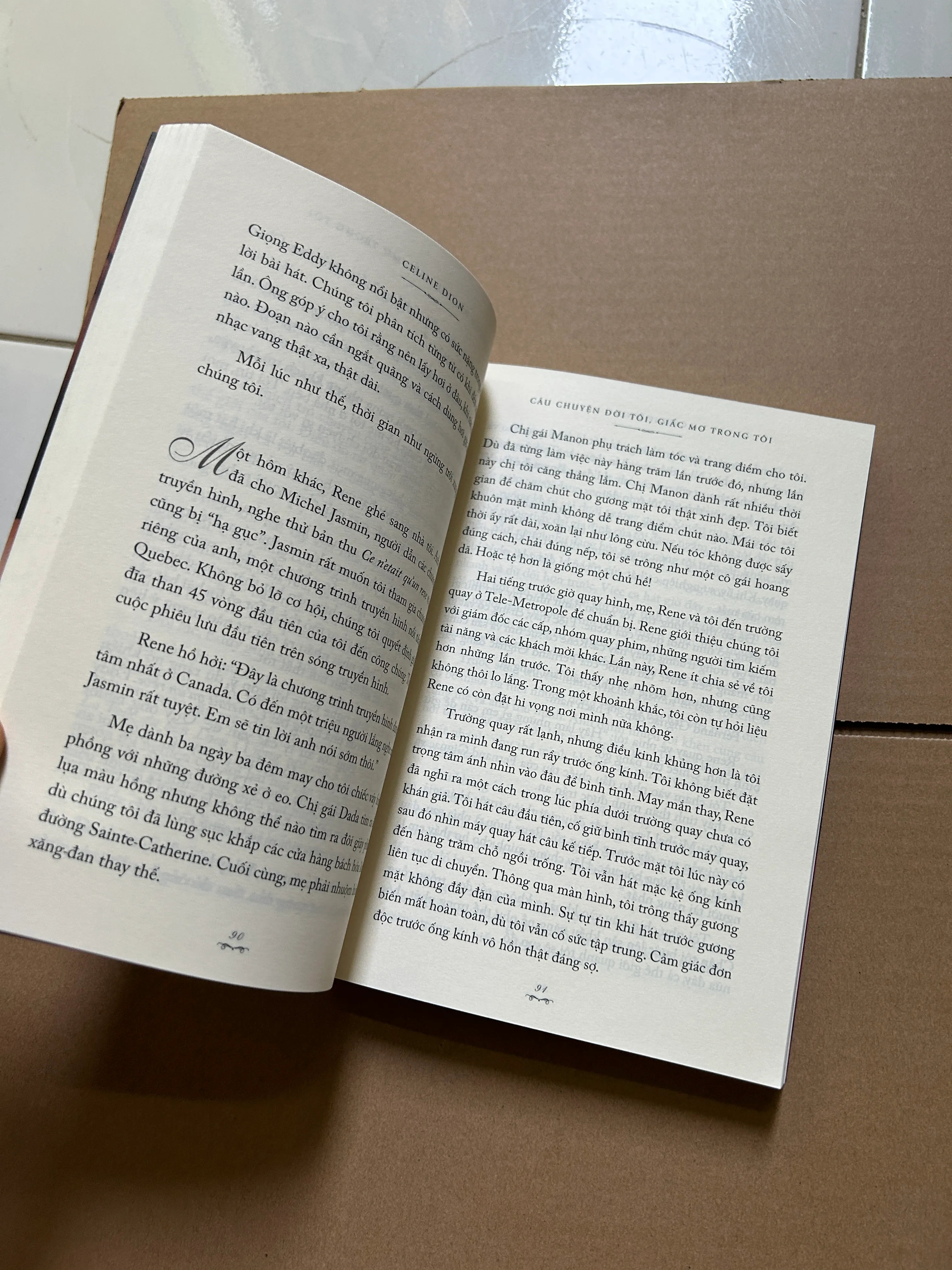 Ciline Dion câu chuyện đời tôi, giấc mơ trong tôi 734298