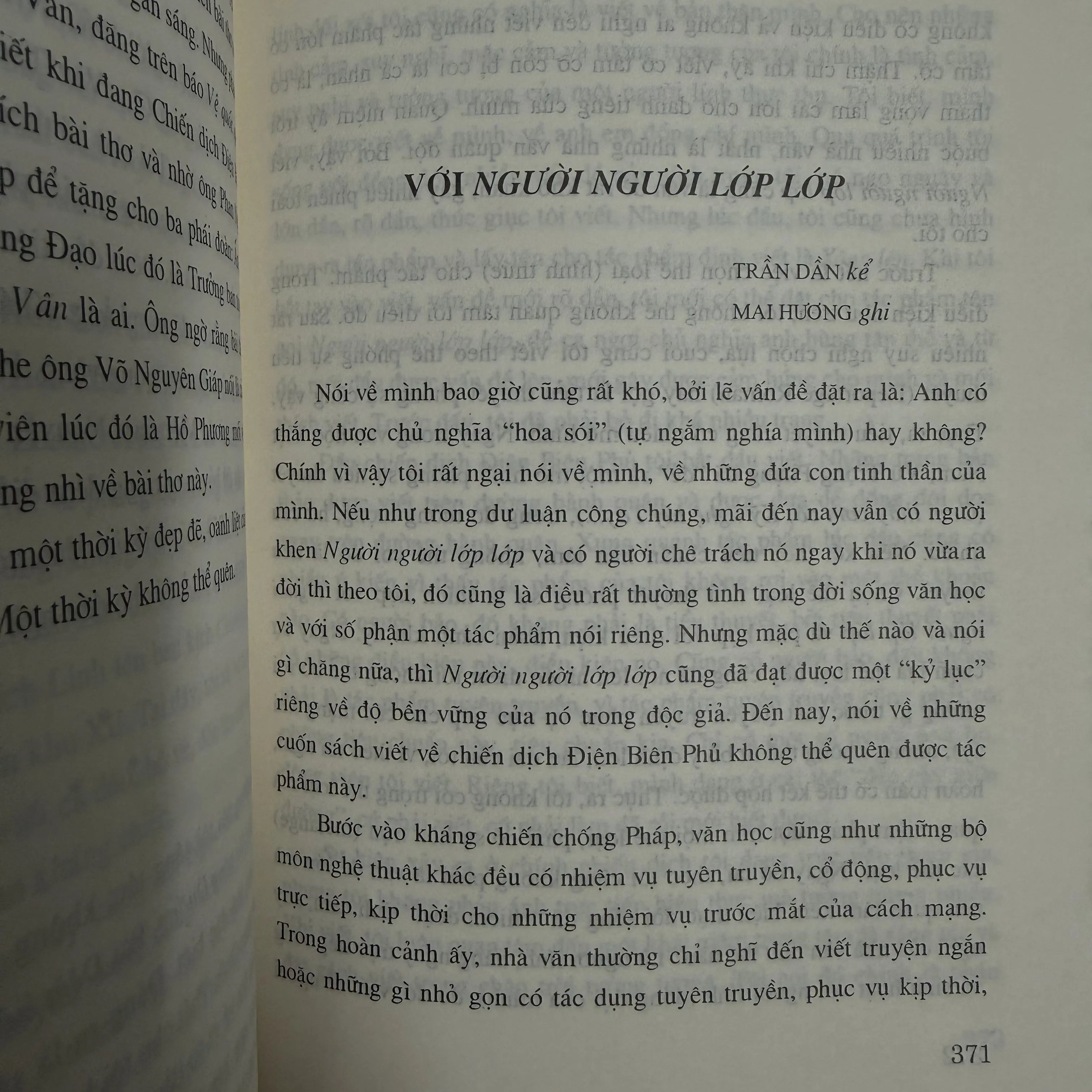 Cách mạng kháng chiến và đời sống văn học 1945-1954 754590