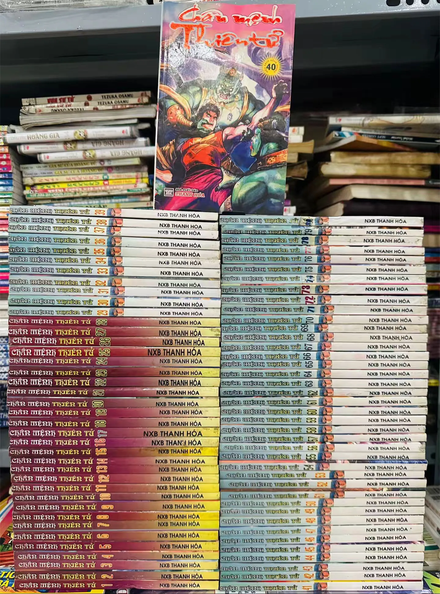 Truyện tranh kiếm hiệp chân mệnh thiên tử full 80 tập