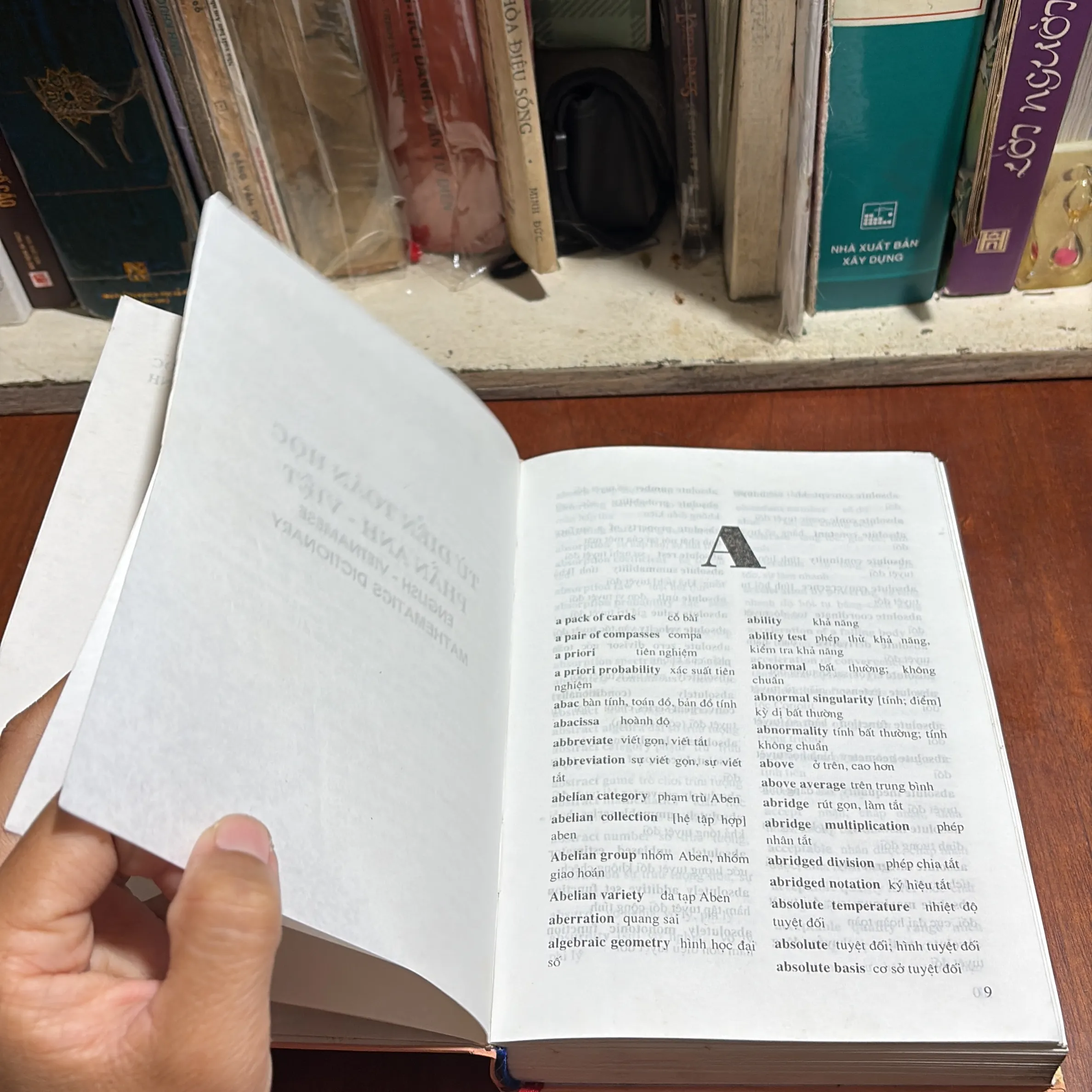 II Từ Điển Toán Học Anh Việt • Việt Anh Mathematics Dictionary) - Cung Kim Tiến - 2004 994248