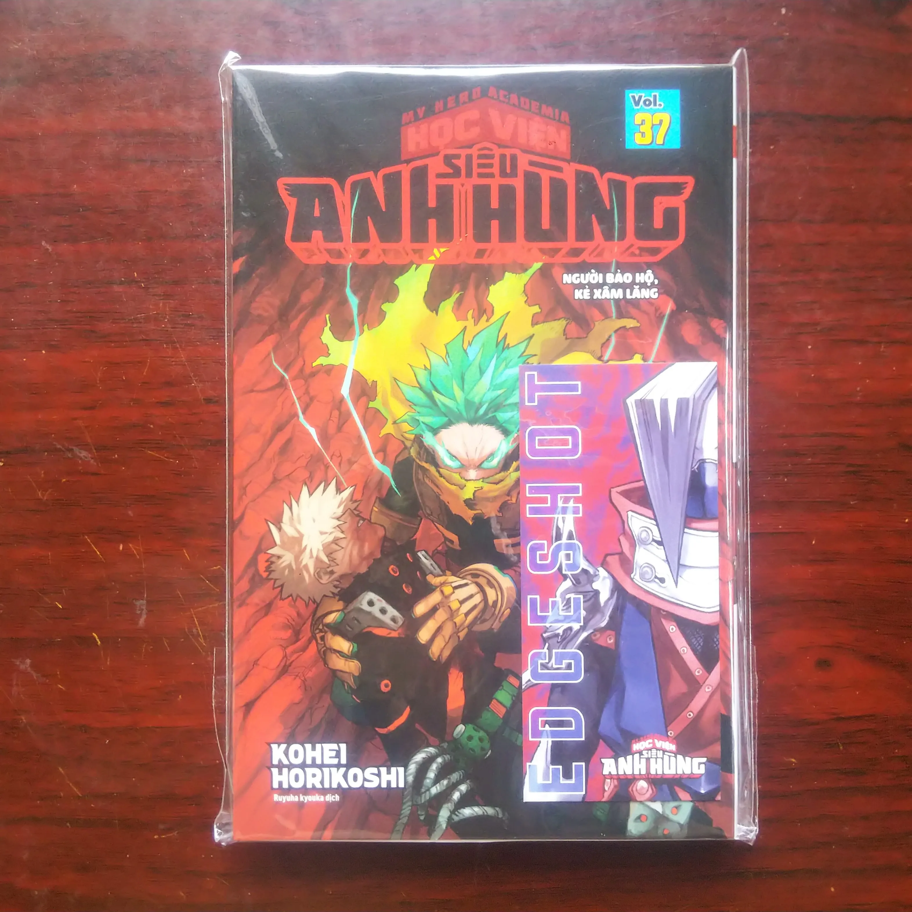 Học Viện Siêu Anh Hùng - My Hero Academia (Kohei Horikoshi) Tập 37 - Bản In Đầu + Bookmark