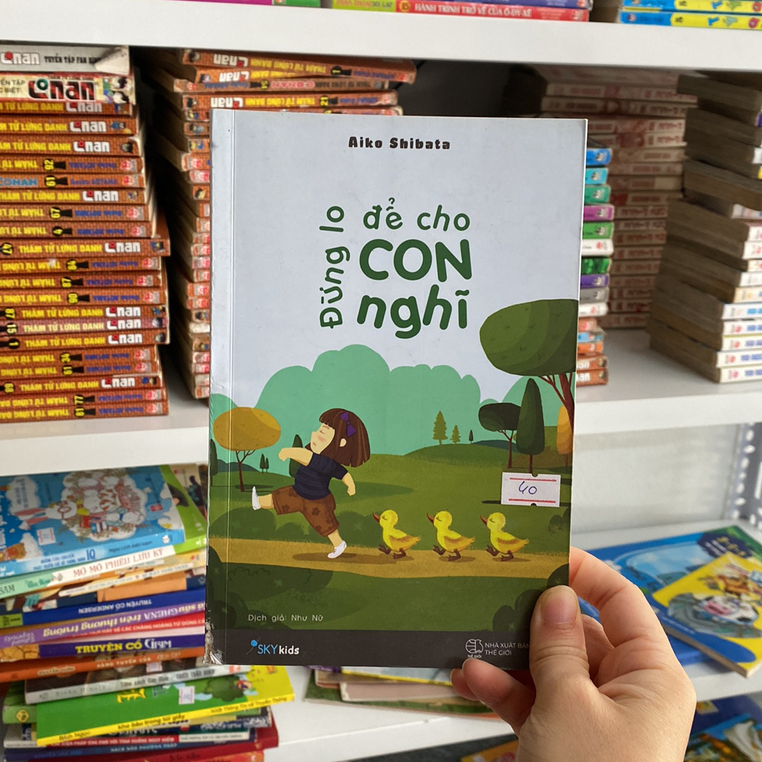 Sách đừng lo để con nghĩ Aiko shibata