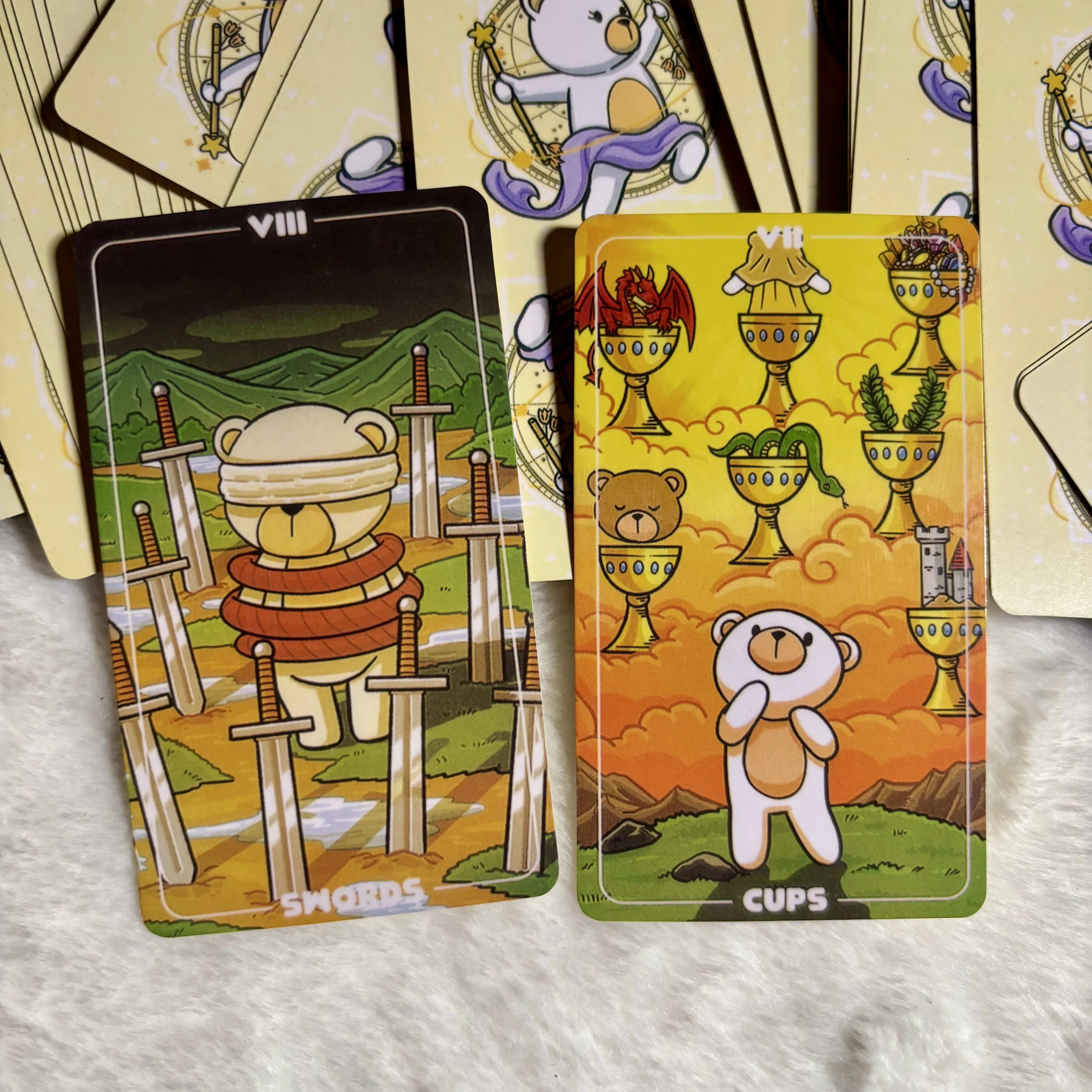 Bộ Bài Teddy Tarot A5 size thường 751441