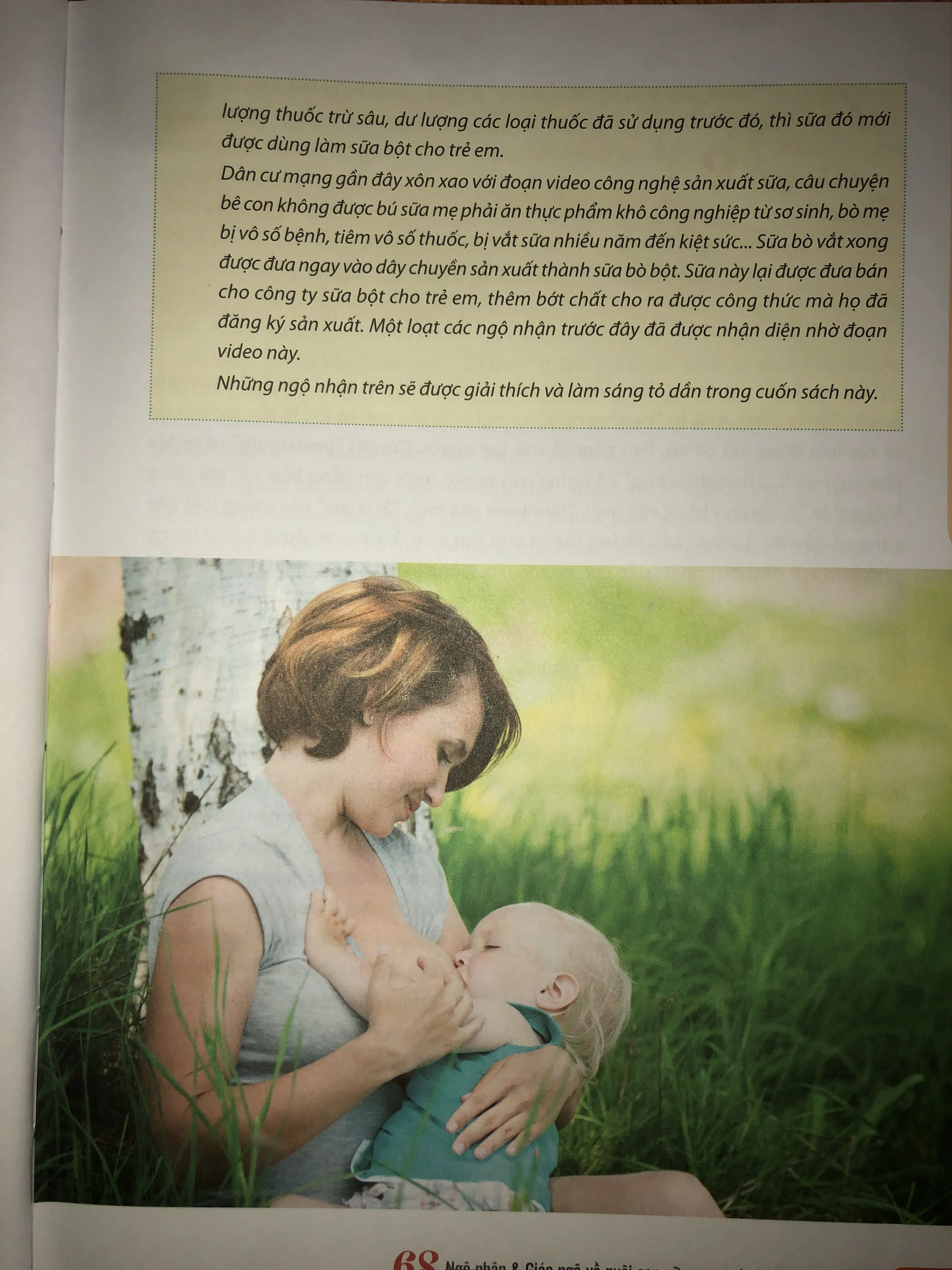 68 ngộ nhận và giác ngộ về nuôi con sữa mẹ - Sai và khó, đúng và dễ 674613