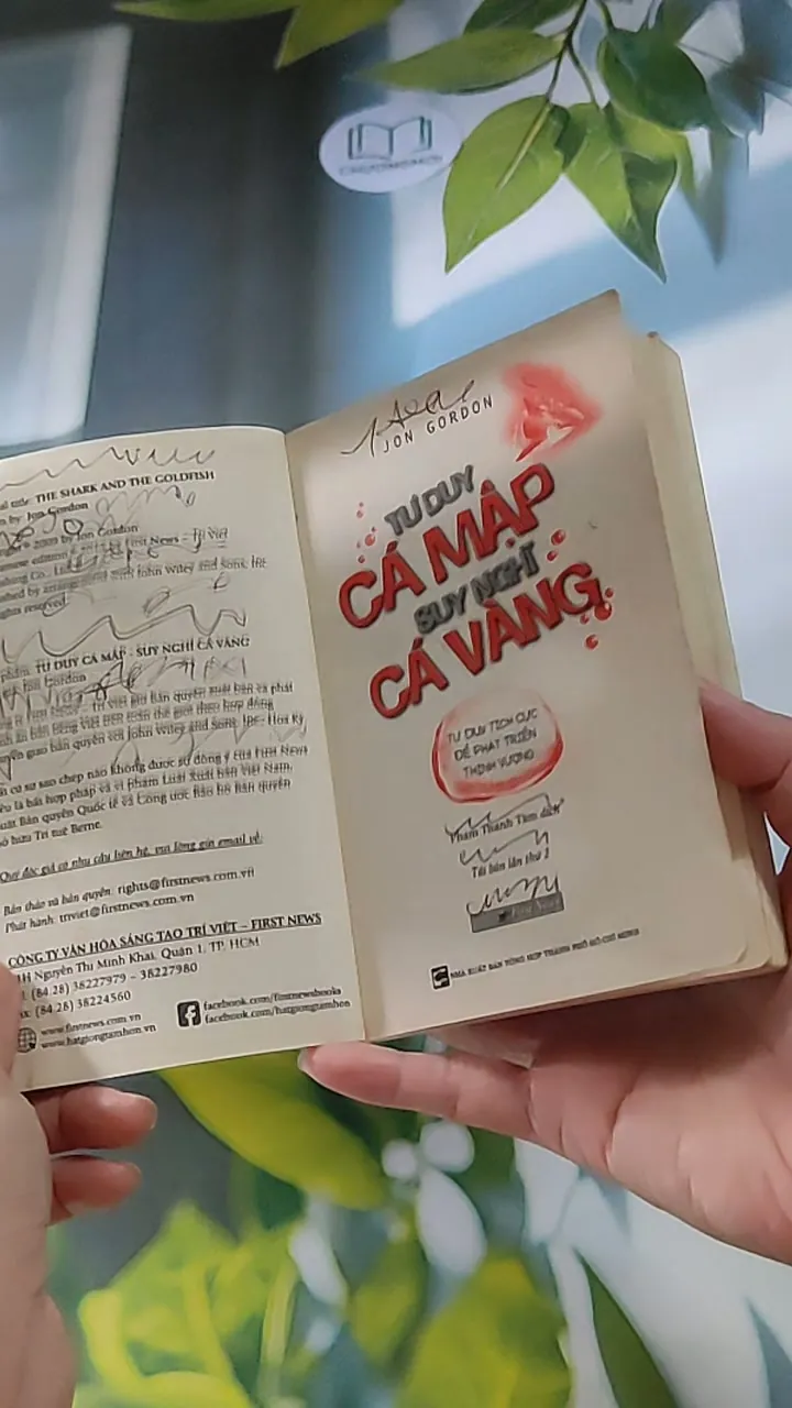 Tư duy cá mập, suy nghĩ cá vàng - John Gordon 607747